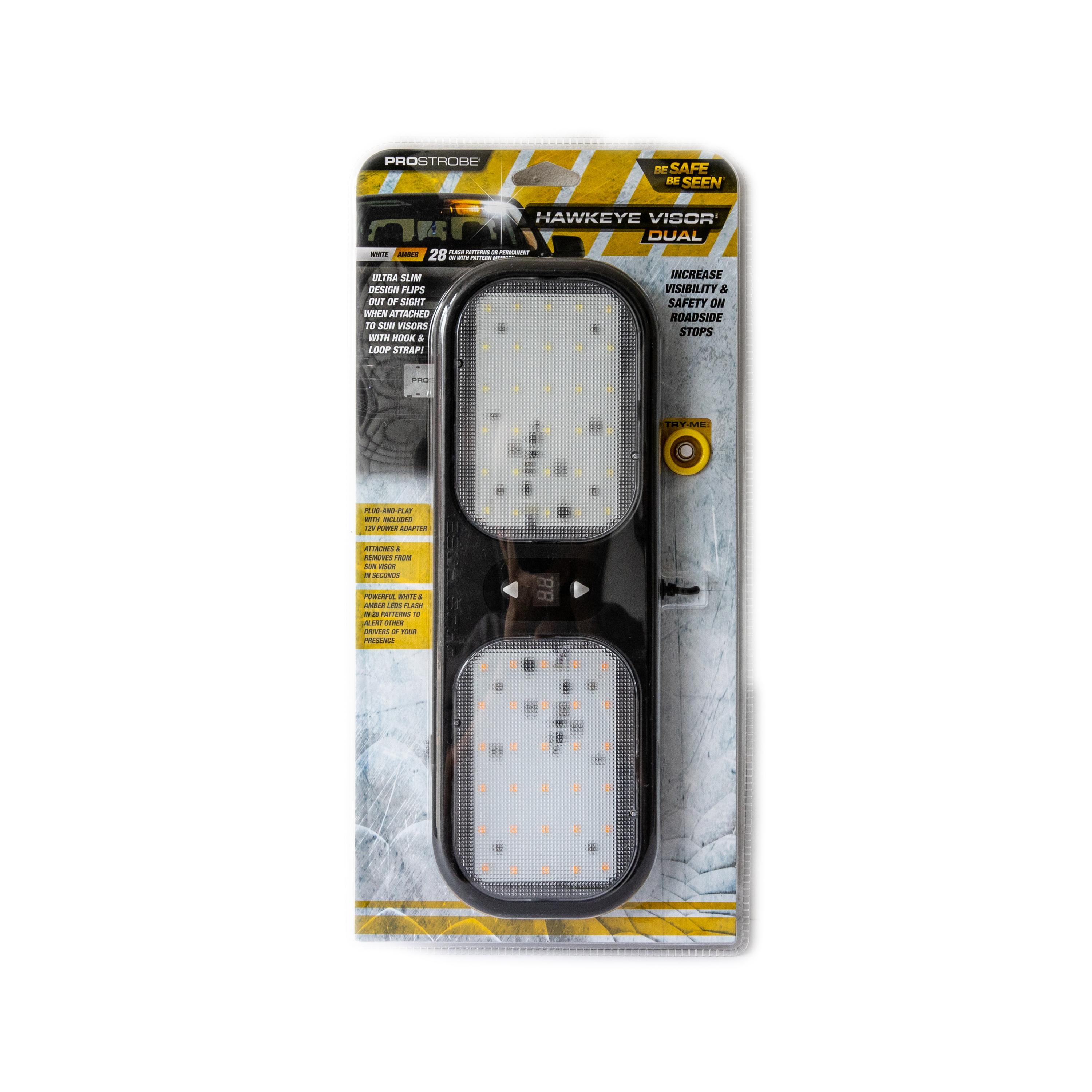 ProStrobe Hawkeye Dual Visor Strobe | AutoZone