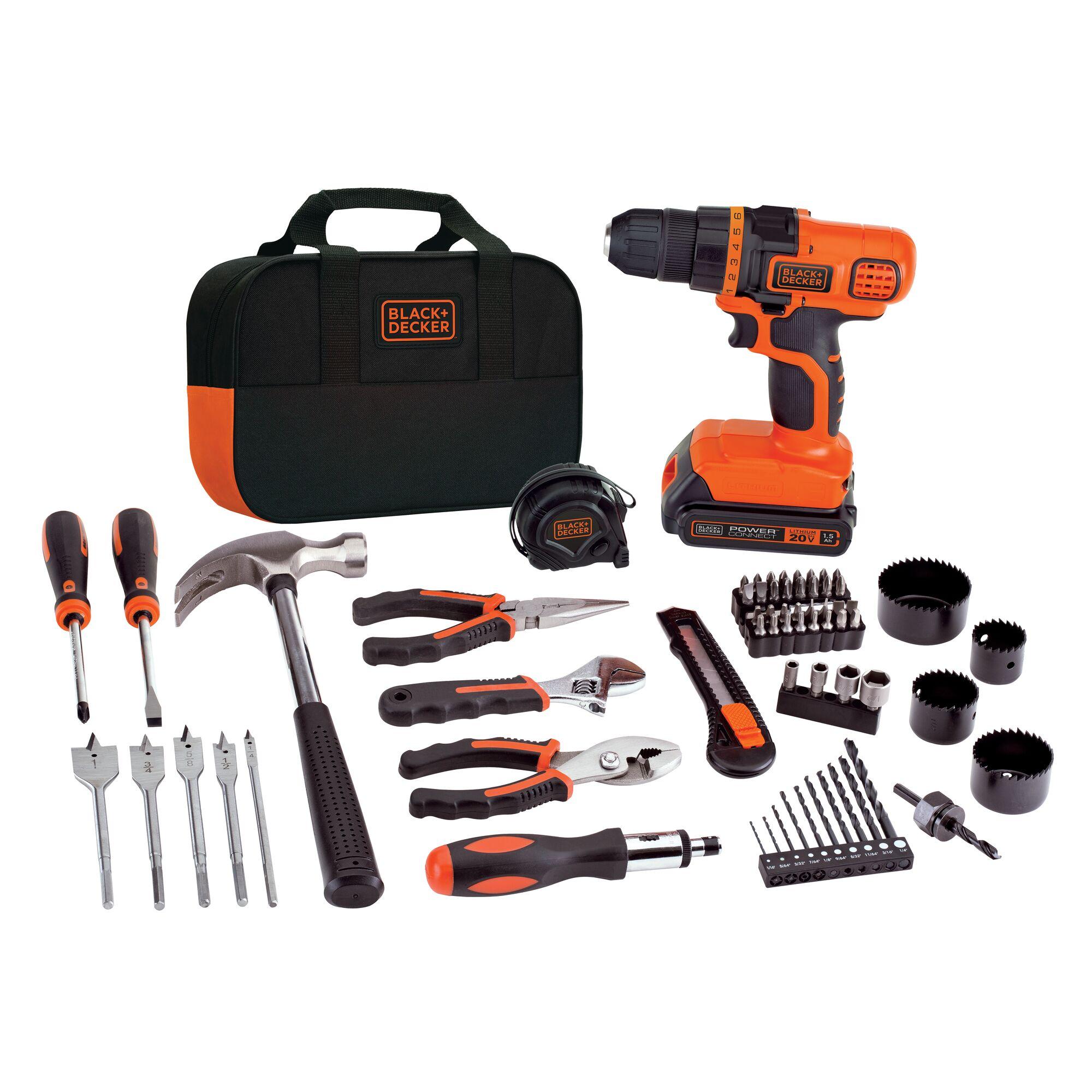 Black & Decker Power Drill LDX120PK | AutoZone