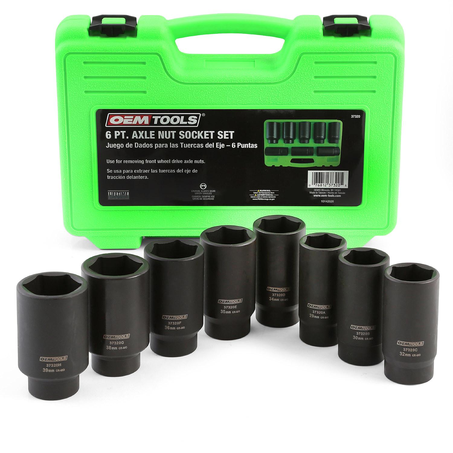 OEM Tools Axle Nut Socket Set 37320 | AutoZone