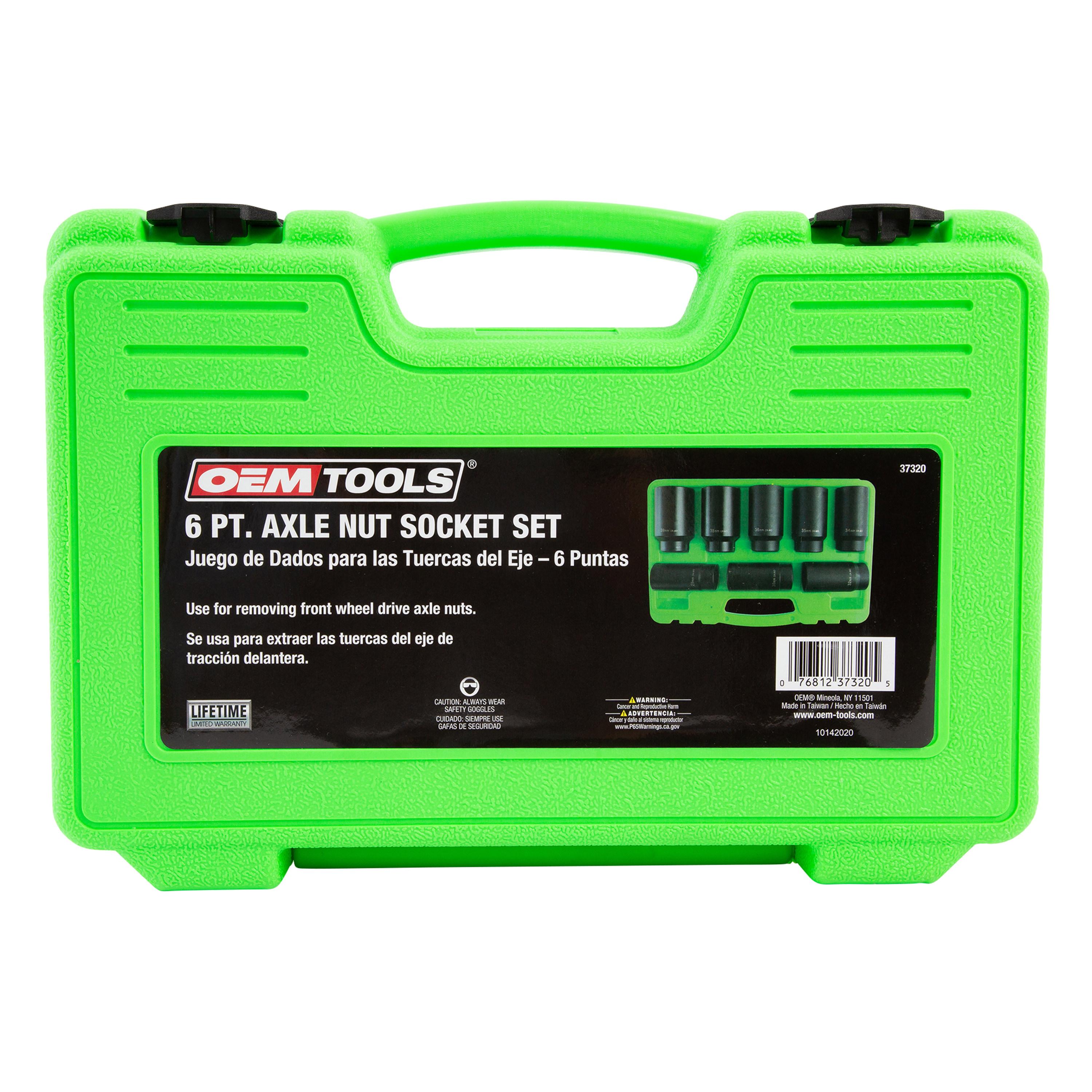 OEM Tools Axle Nut Socket Set 37320 | AutoZone