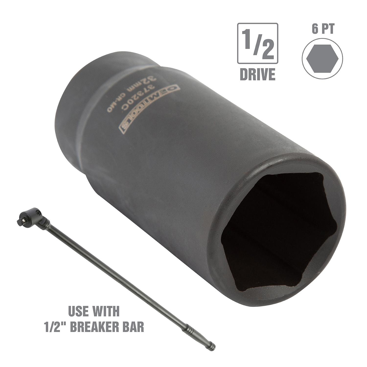 OEM Tools Axle Nut Socket Set 37320 | AutoZone