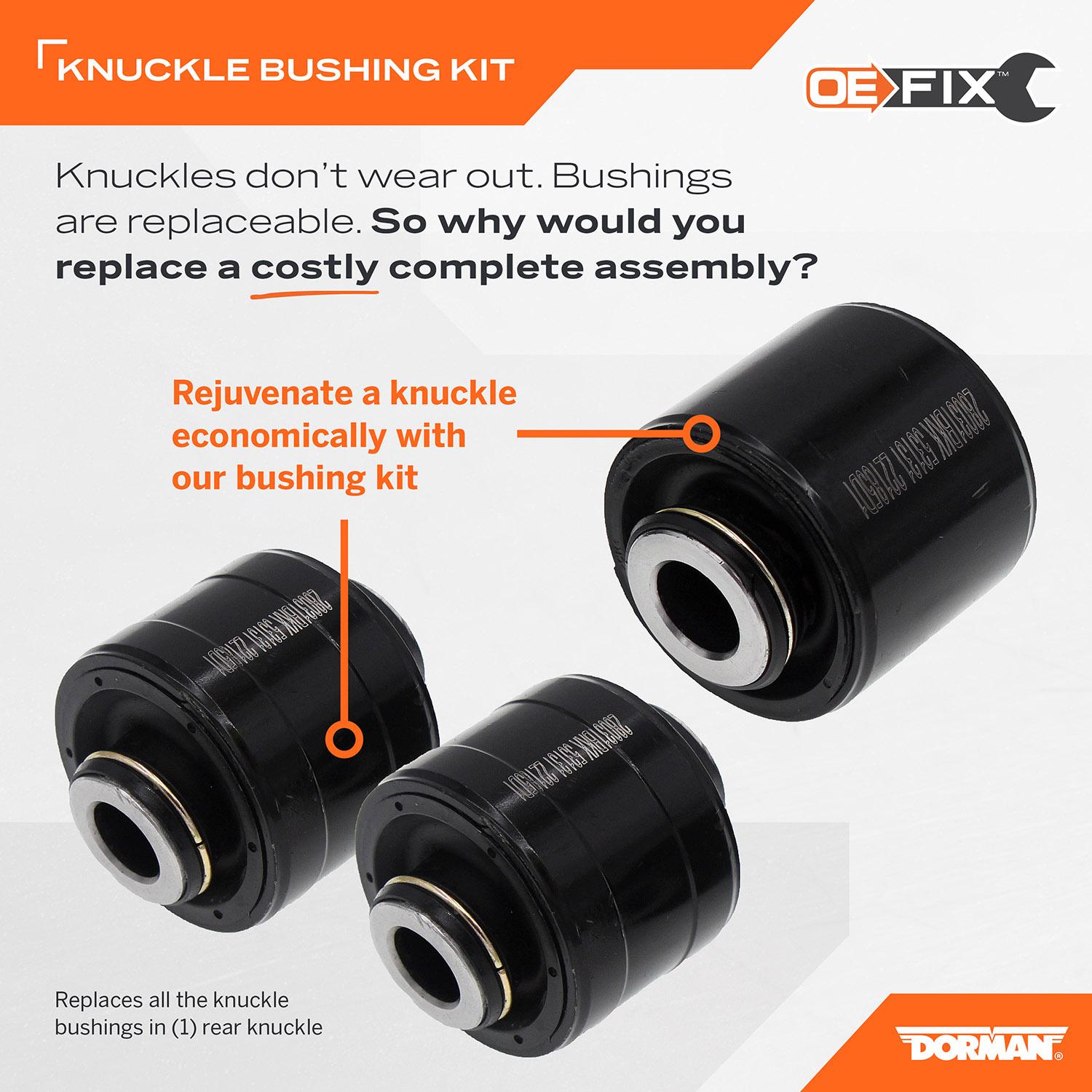 Duralast Suspension Knuckle Bushing Kit FB82685 | AutoZone