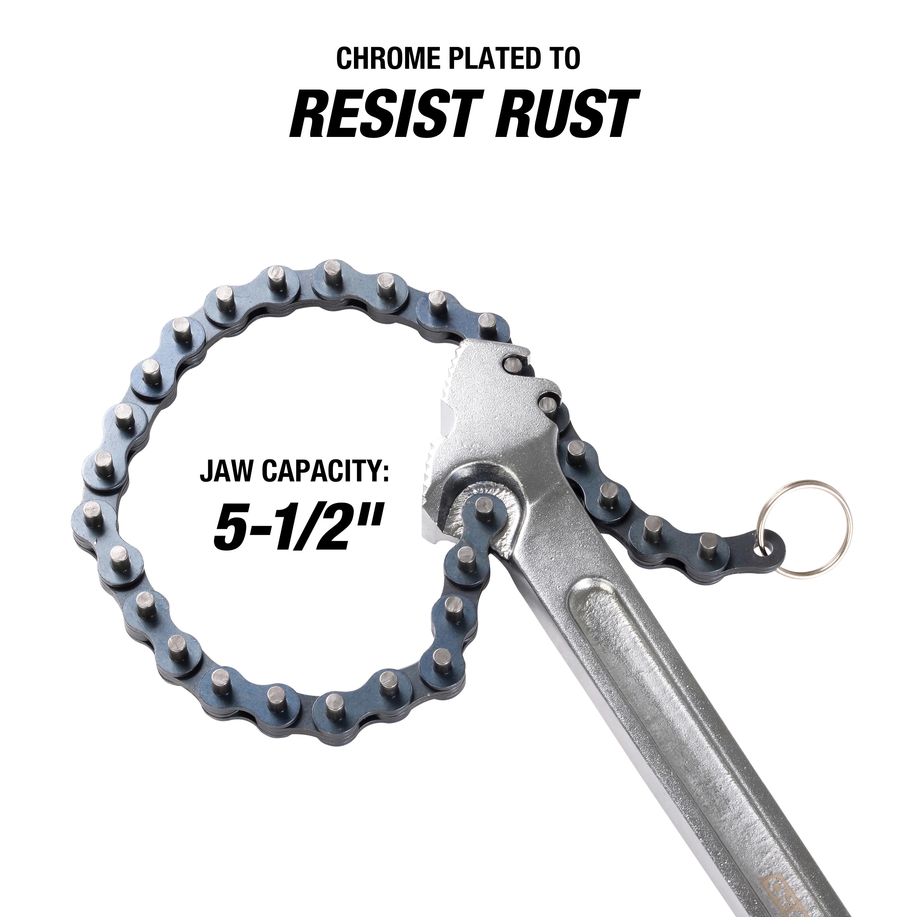Great Neck 6in Diameter x 24in Length Chain Wrench | AutoZone