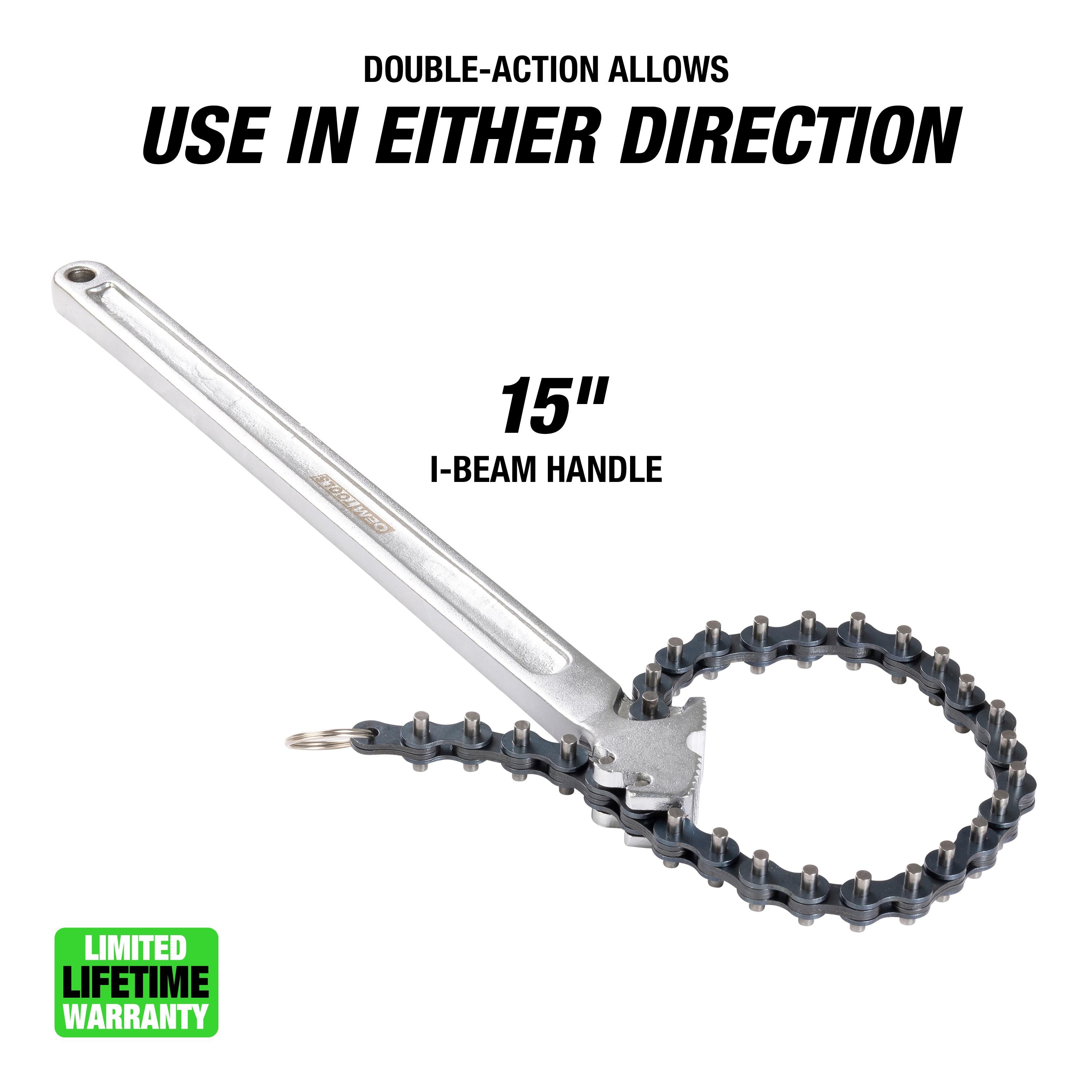 Great Neck 6in Diameter x 24in Length Chain Wrench | AutoZone