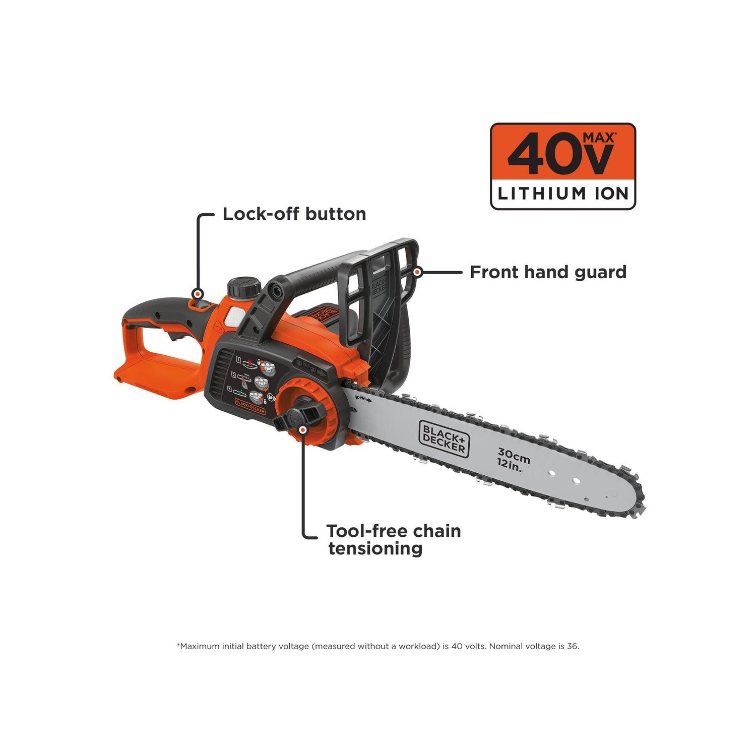 Black & Decker Chainsaw LCS1240 | AutoZone