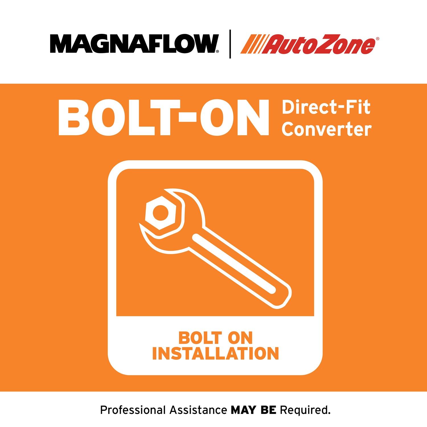 MagnaFlow Federal Direct Fit Catalytic Converter 280173 | AutoZone