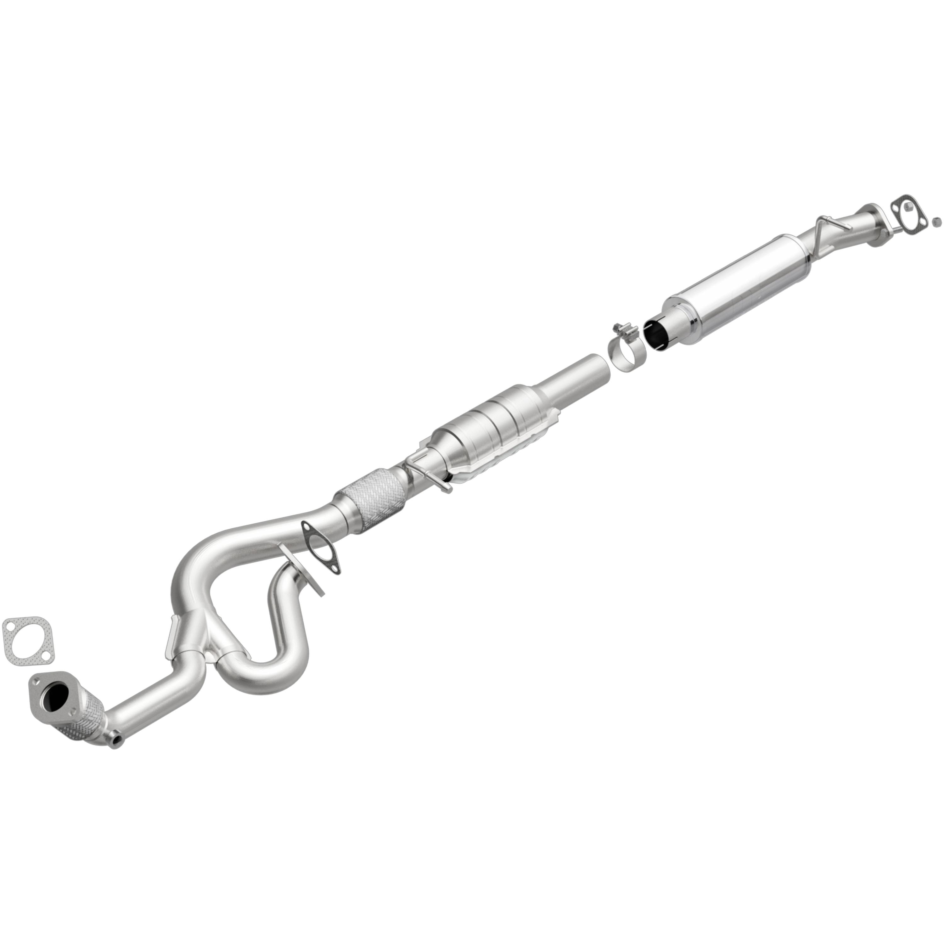 MagnaFlow OEM Grade Federal EPA Compliant Direct Fit Catalytic ...
