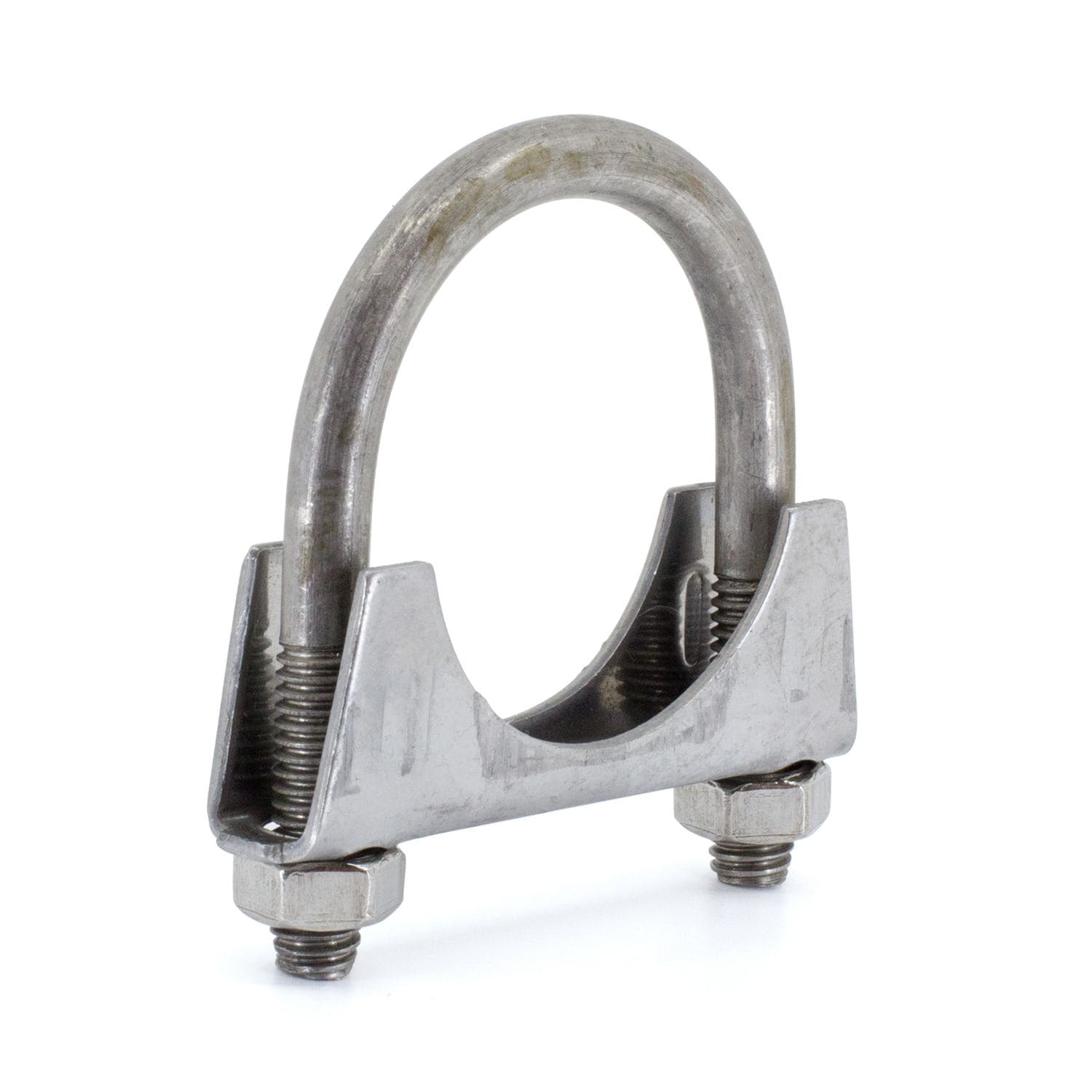 Heavy-Duty Silver U-Bolt Exhaust Clamps - Suitable For Expanded Pipes, – Auspac Exhausts