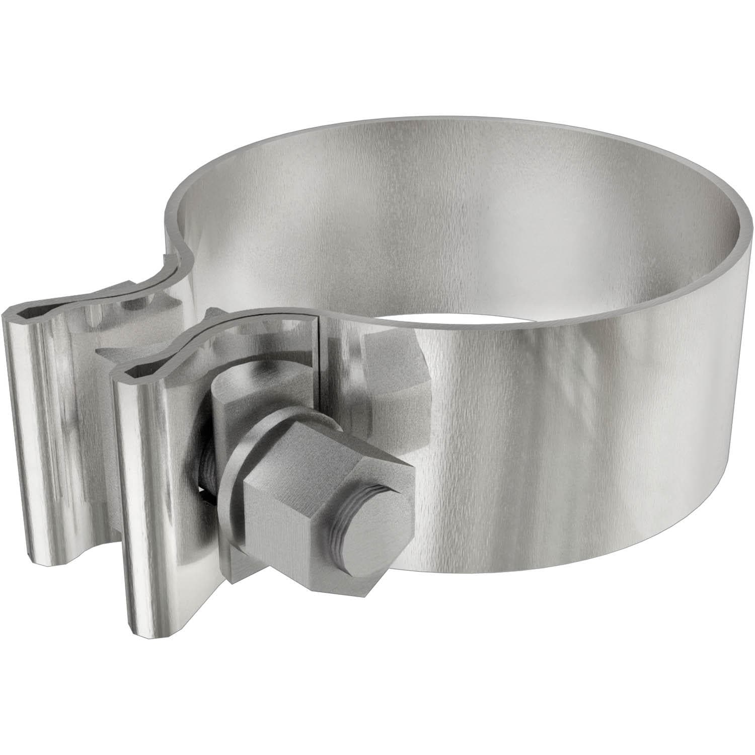 MOCNT Exhaust Clamp Pipe Connector 51 Mm To 55 Mm Reduction Exhaust Clamp Stainless Steel Exhaust Pipe Clamp Reducer Exhaust Pipe Connector Car - View #9