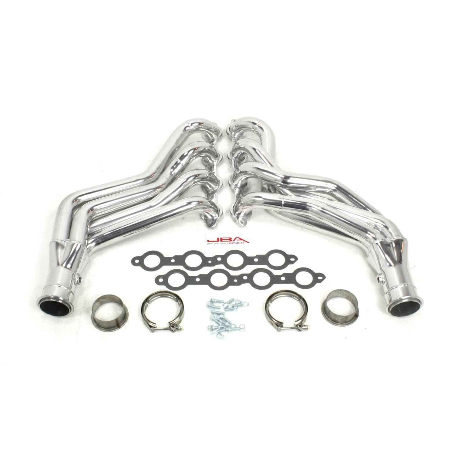 JBA 1842S-10JS Stainless Steel Silver Ceramic Shorty Exhaust Header For GM Truck 4.3L V-6