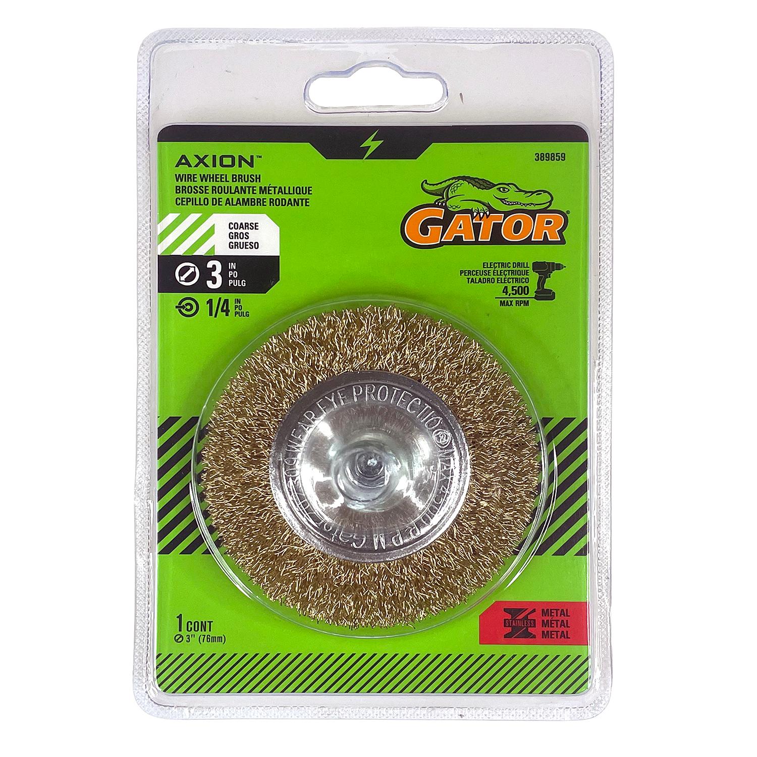 Gator Power Wire Wheel Brush 389861 | AutoZone