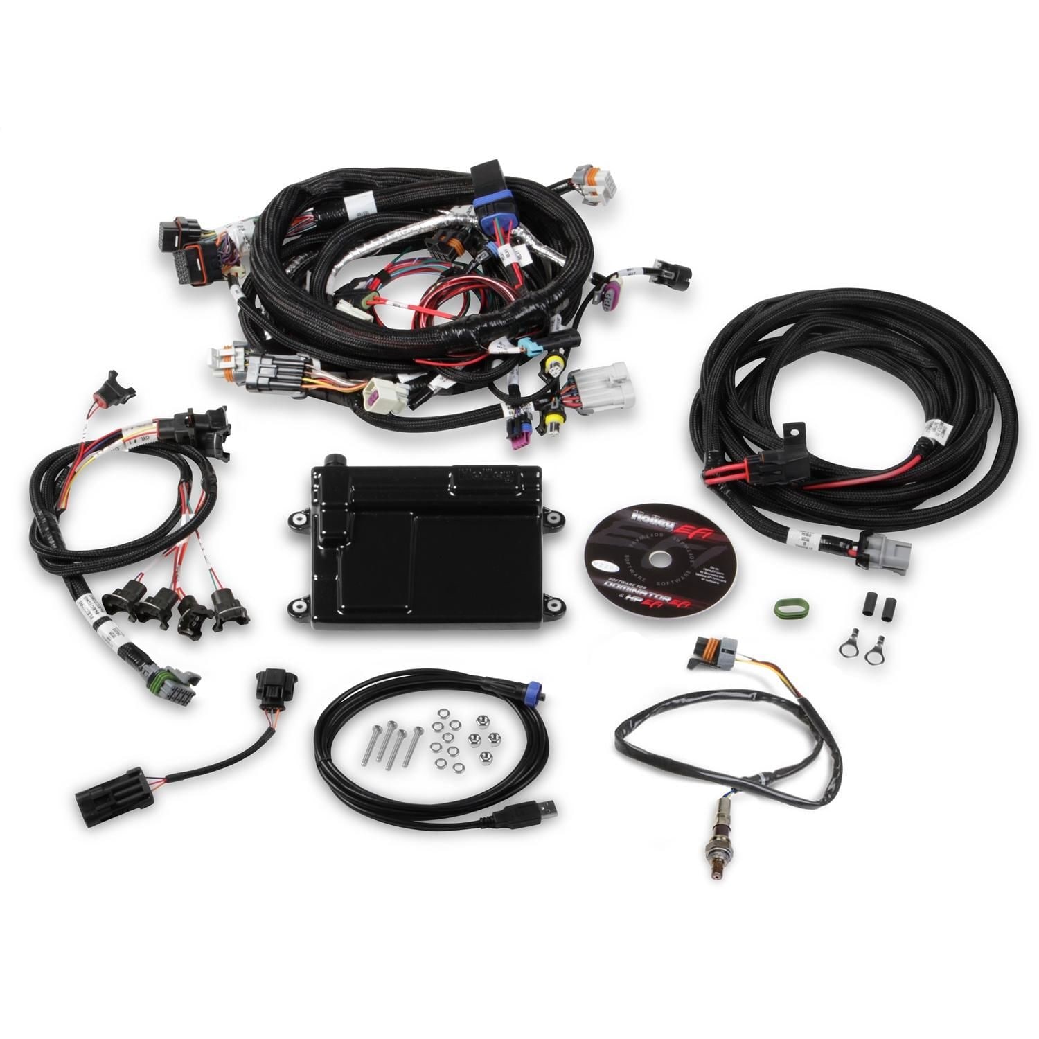 Engine Control Module Wiring Harness Holley EFI Engine Control Module (ECM) Wiring Harness 550-607N | AutoZone