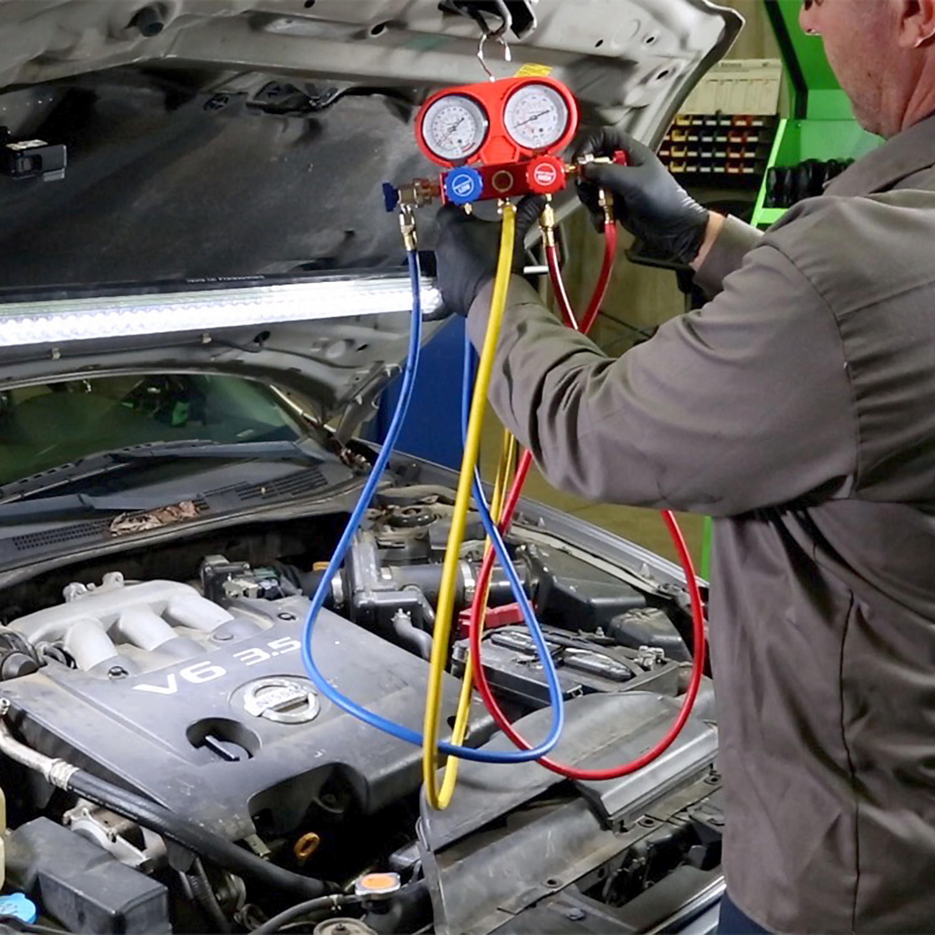 OEMTOOLS A/C System Pressure Gauge Kit