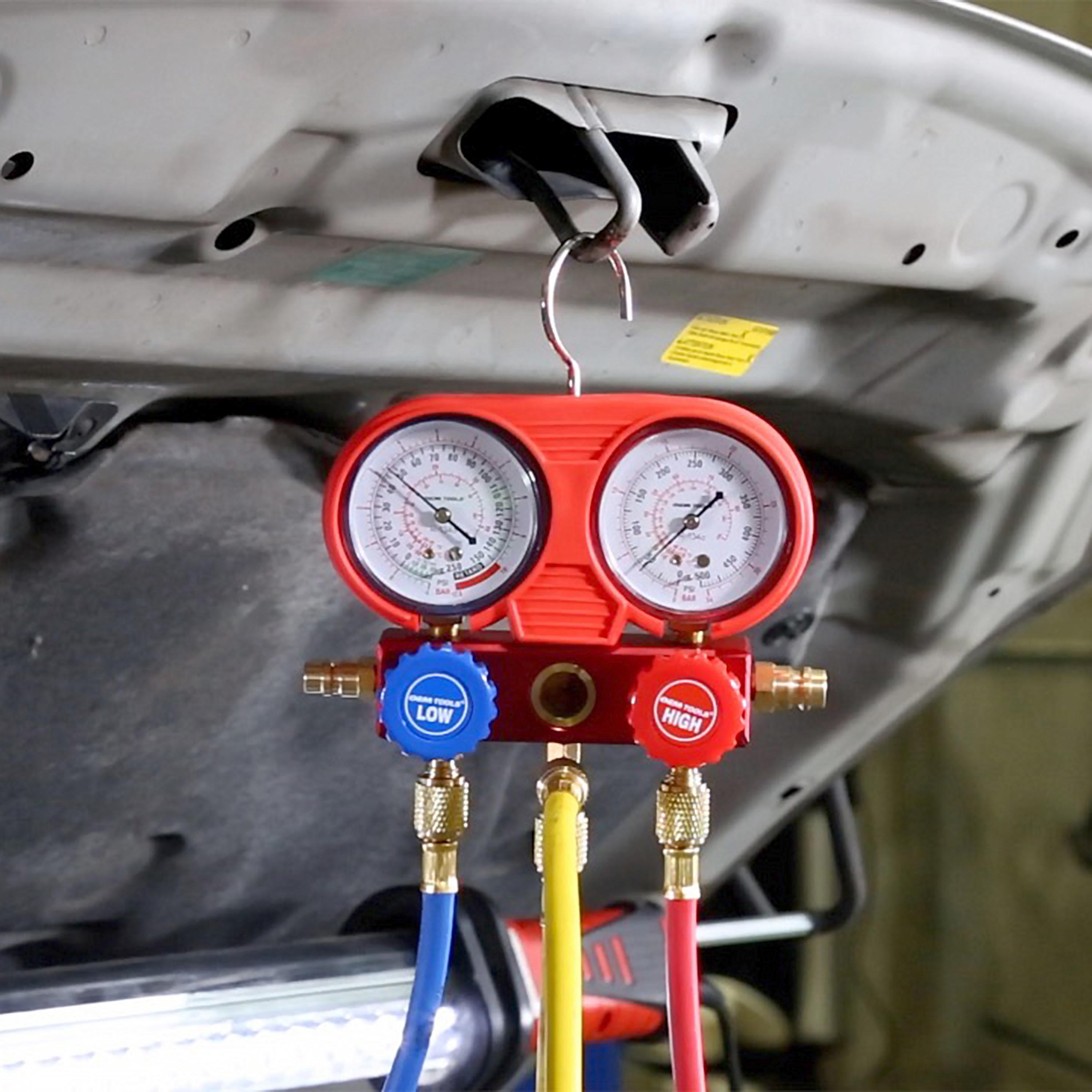 OEMTOOLS A/C System Pressure Gauge Kit