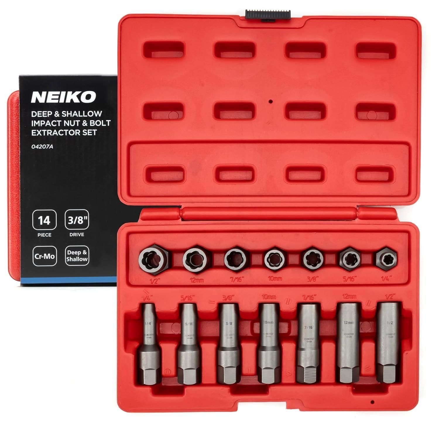 NEIKO Bolt Extractor Set 04207A | AutoZone