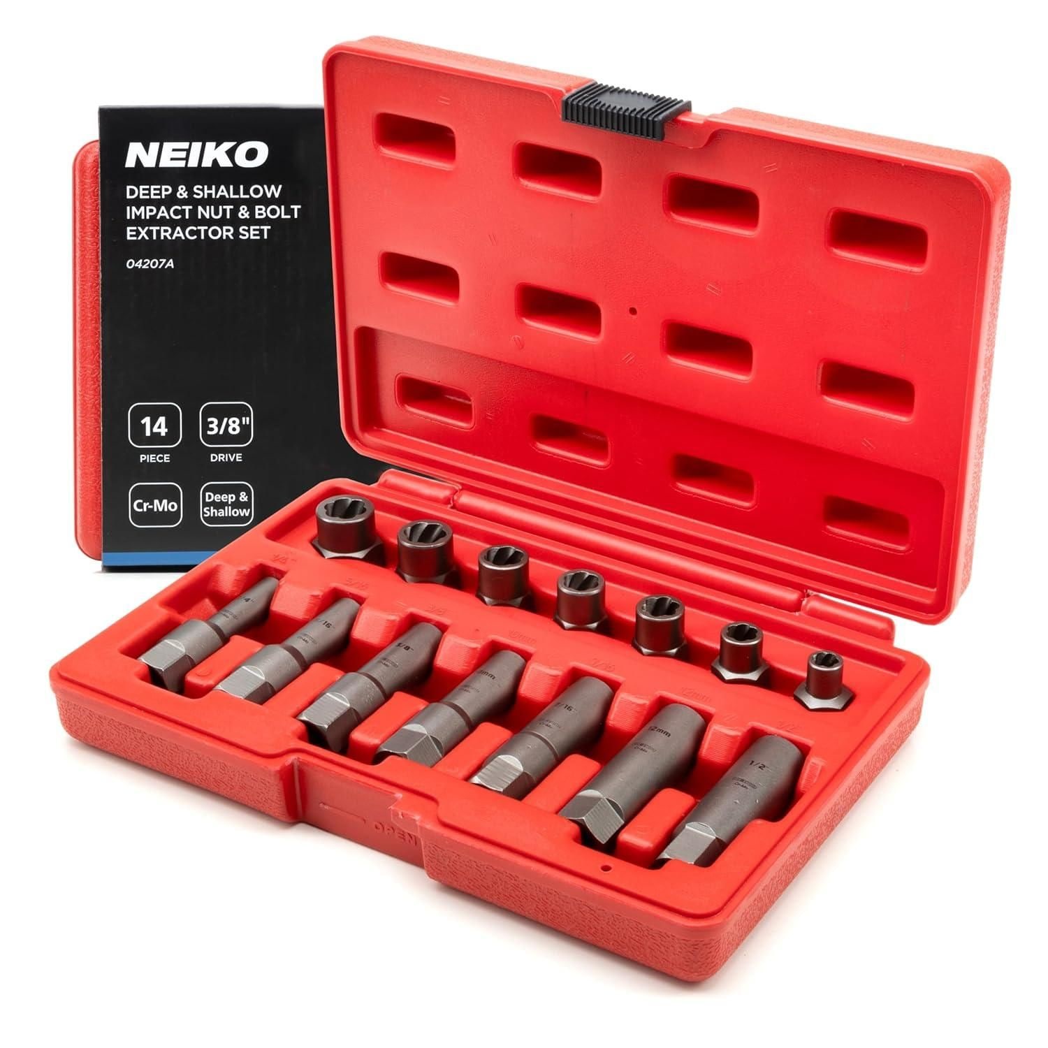 NEIKO Bolt Extractor Set 04207A | AutoZone