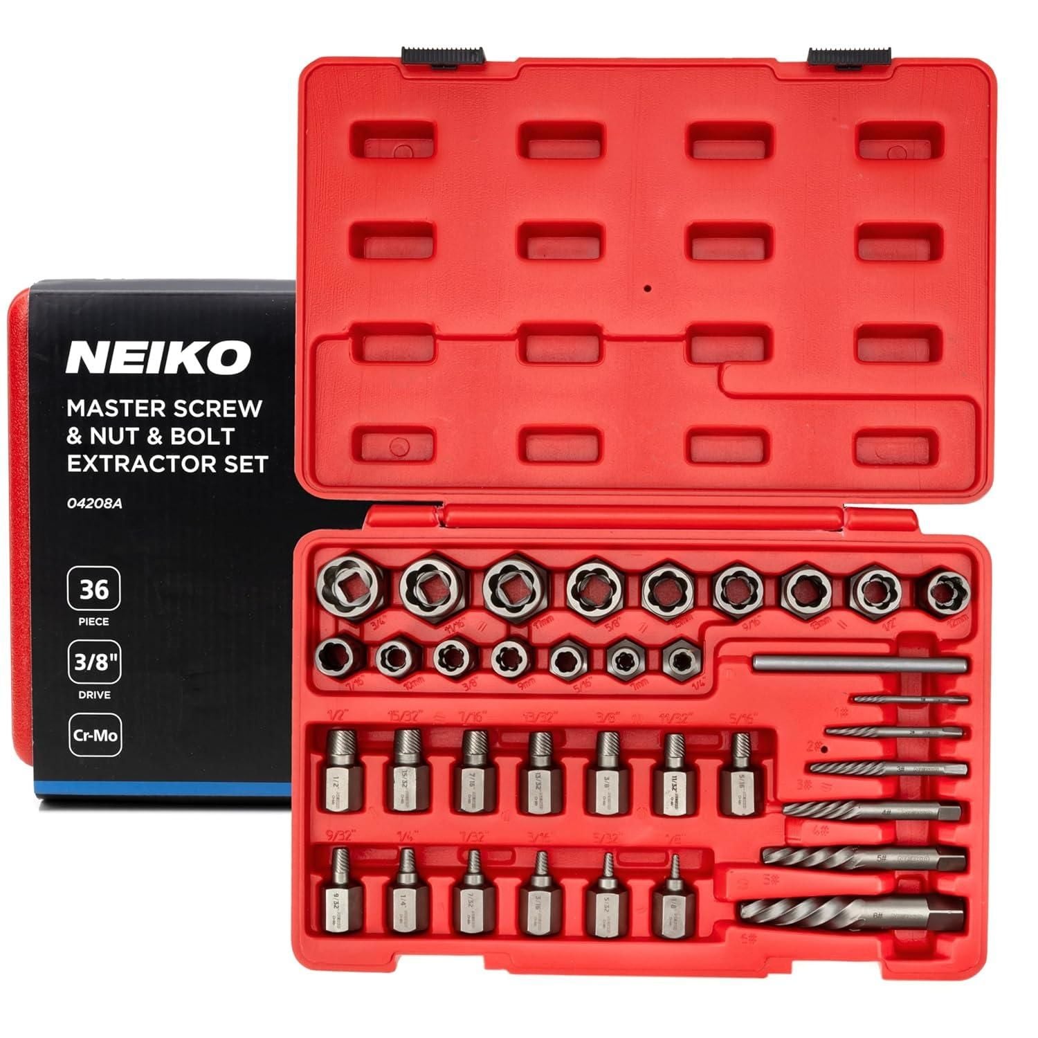 NEIKO Bolt Extractor Set 04208A | AutoZone