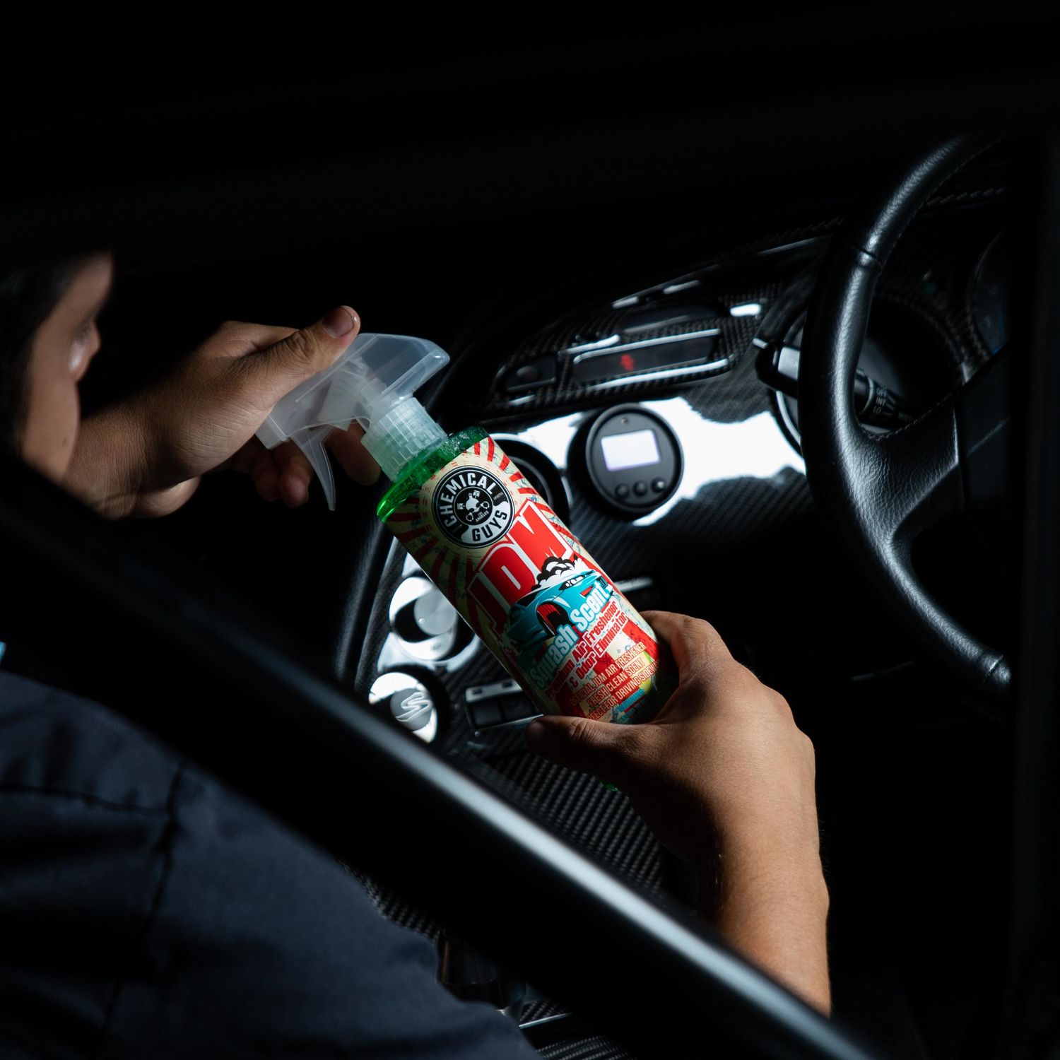 Chemical Guys JDM Squash Scent Spray Air Freshener 16oz | AutoZone