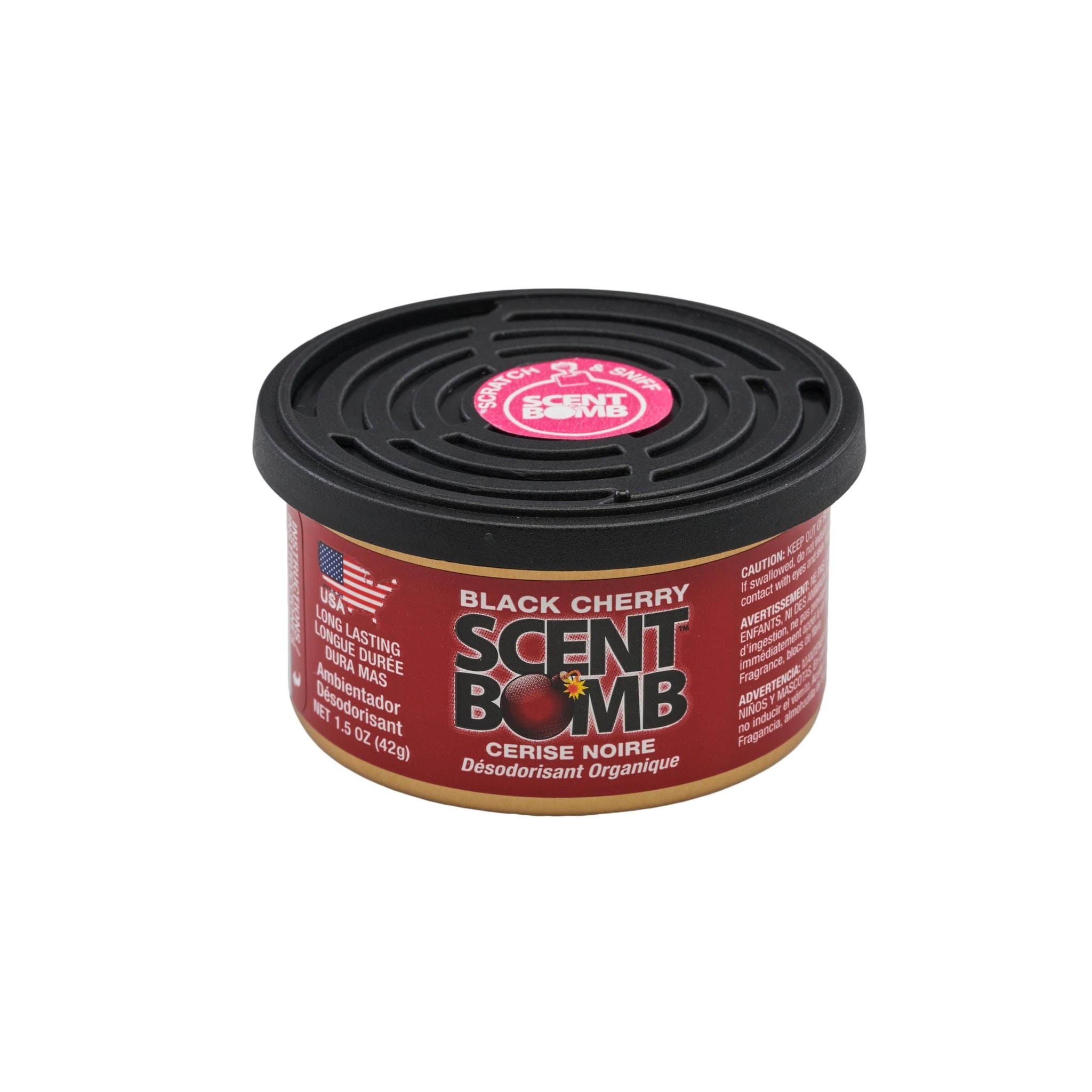 Scent Bomb Black Cherry Scent Can Air Freshener