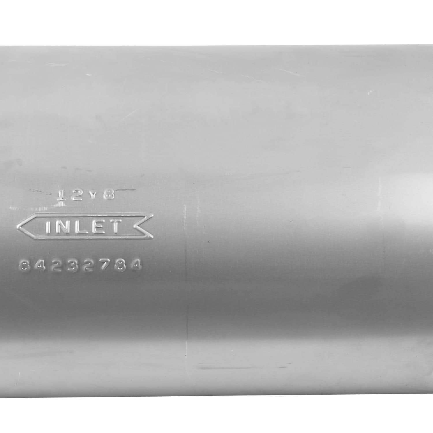 【thetoe】Eberhard Check Muffler Slip-on XOval 13.5-inch Brushed 304 Stainless Steel Mufflers for