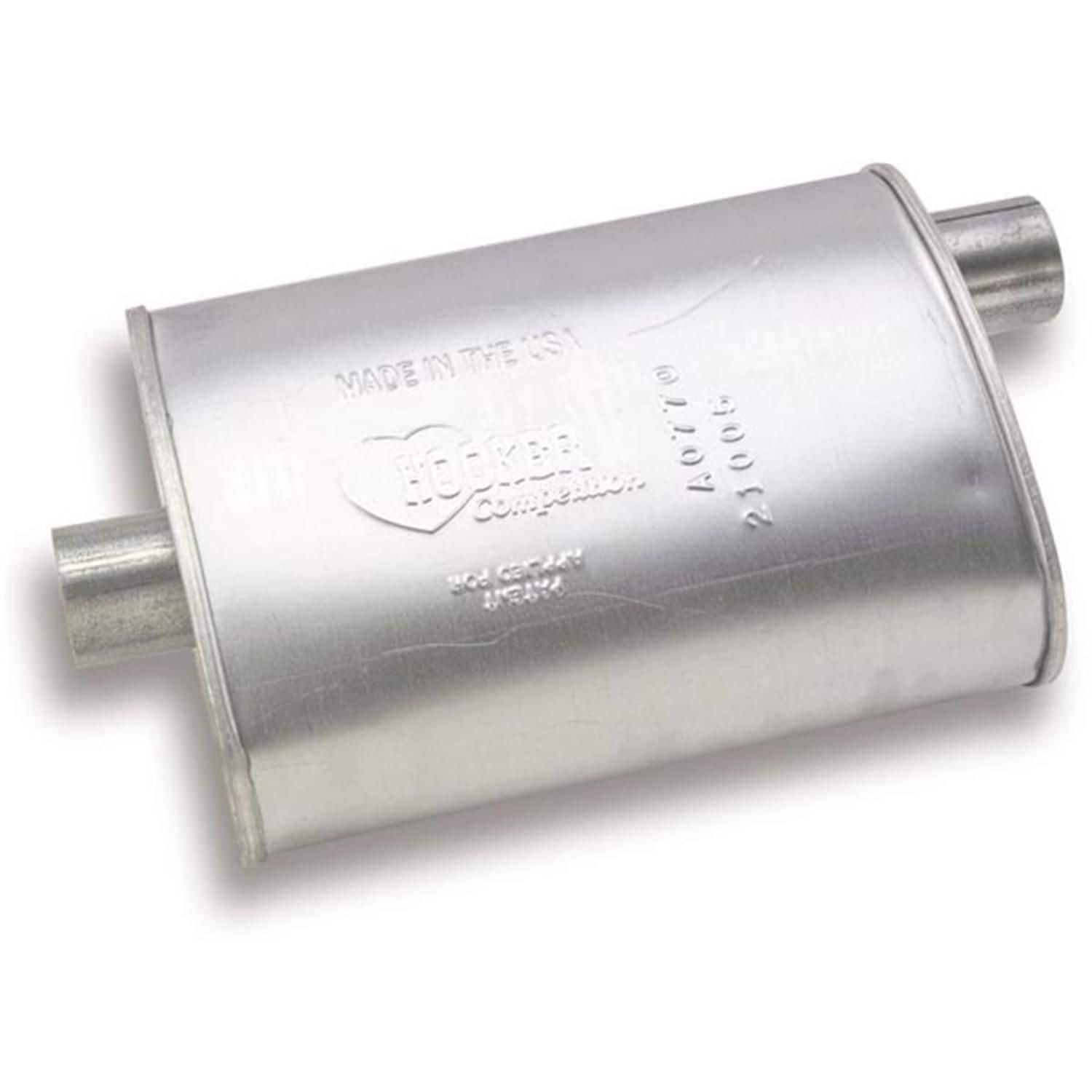 Hooker Oval 2 1/4in Offset Inlet, 2 1/4in Center Outlet Turbo