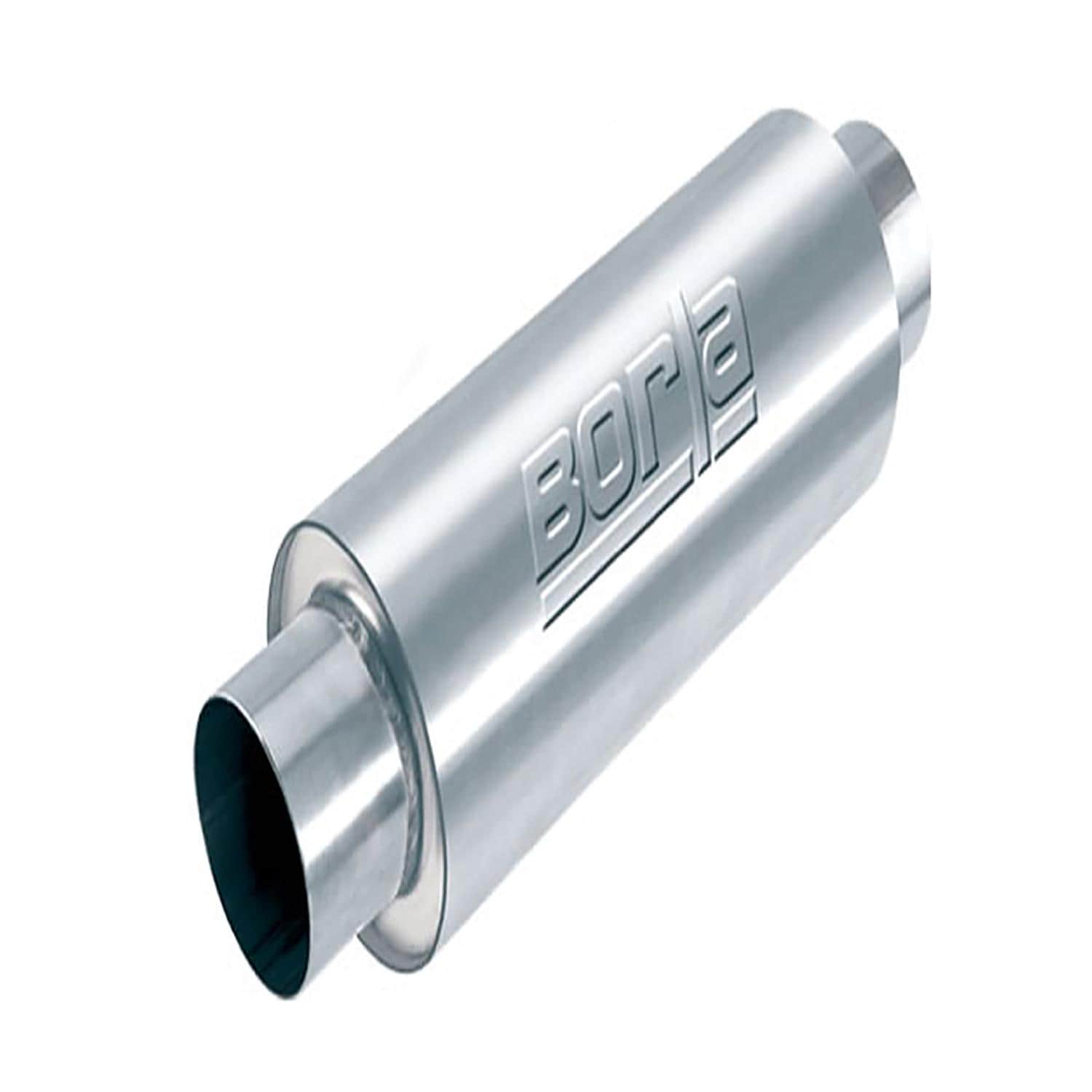 Borla 3in Center Inlet and Outlet Stainless Steel Oval Muffler