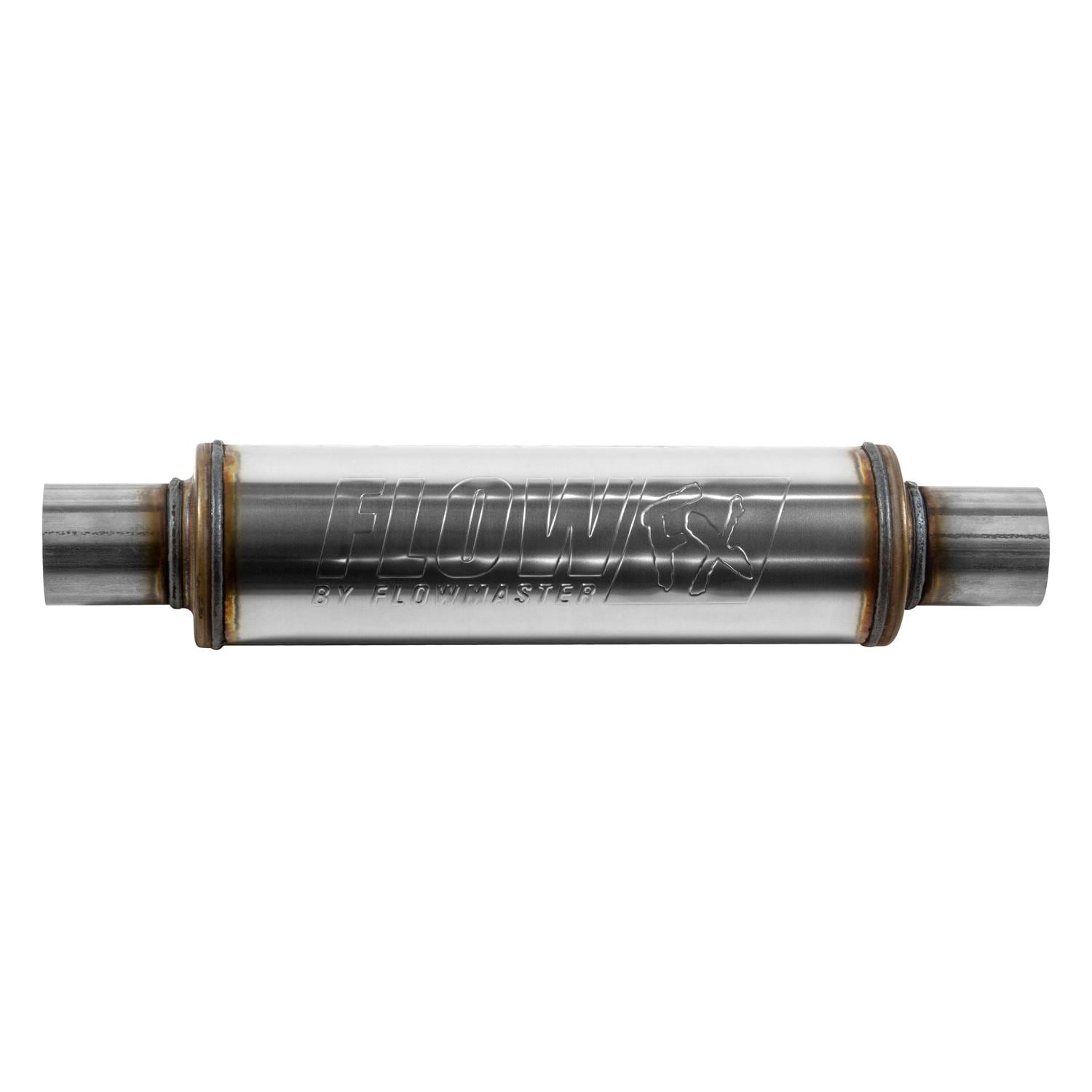 Flowmaster FlowFX Round Clamp-On Single 2.38 Exhaust Muffler 71415