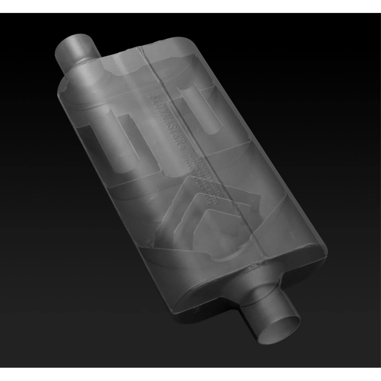 Flowmaster 50 Series Pipe Connection Offset Exhaust Muffler 943052