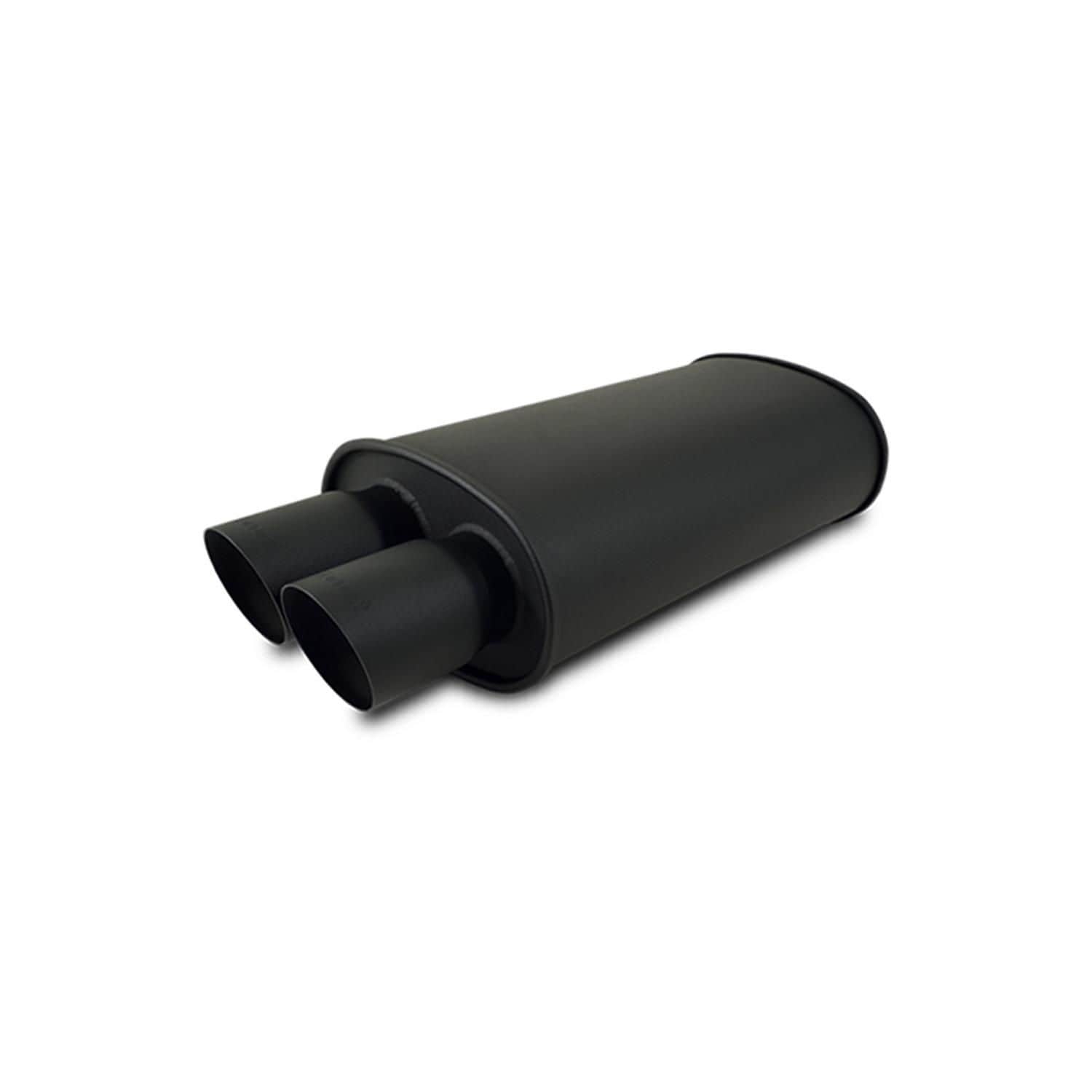 Vibrant Performance STREETPOWER FLAT BLACK Oval Muffler 1148