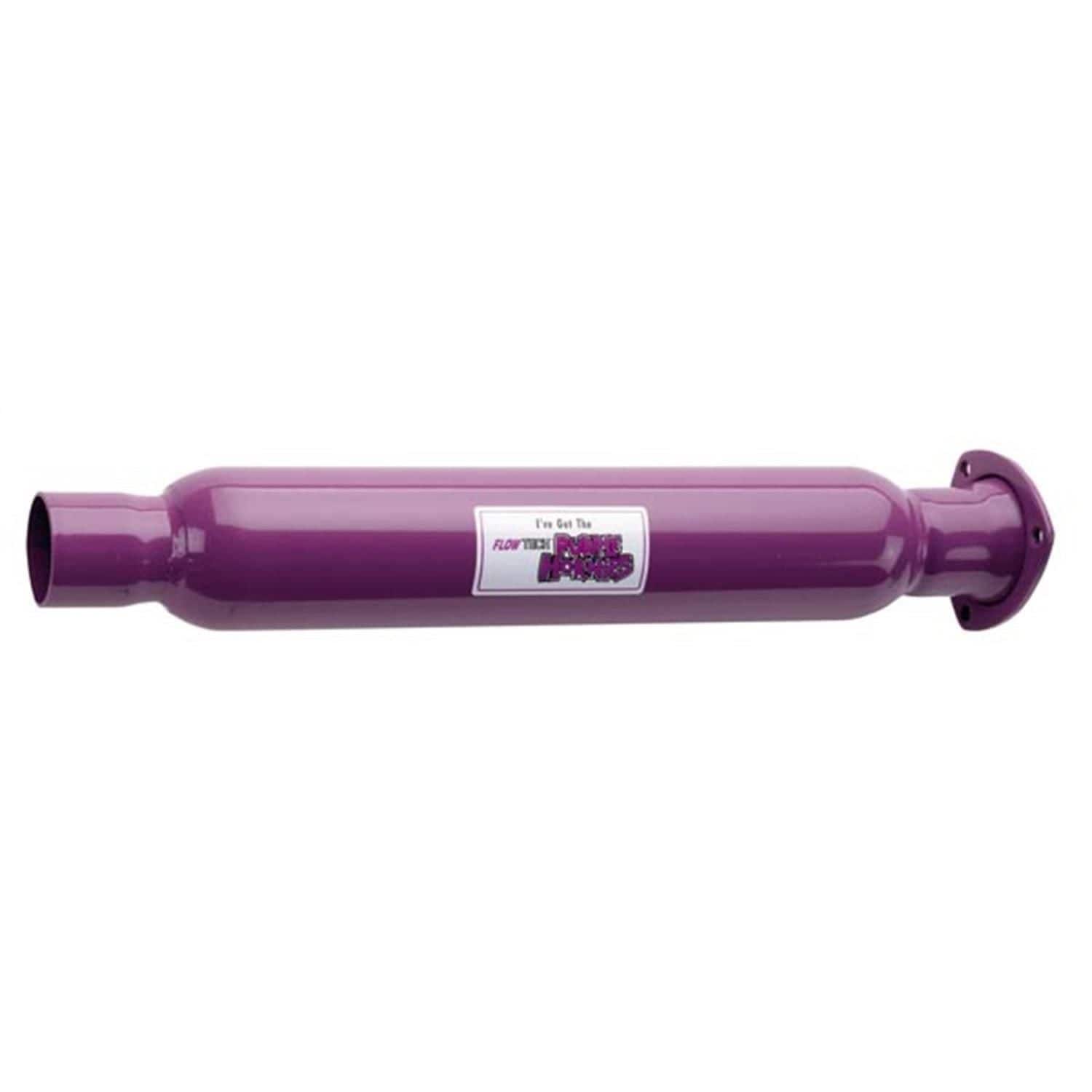 FlowTech Irregular Single center Exhaust Muffler 50230FLT | AutoZone
