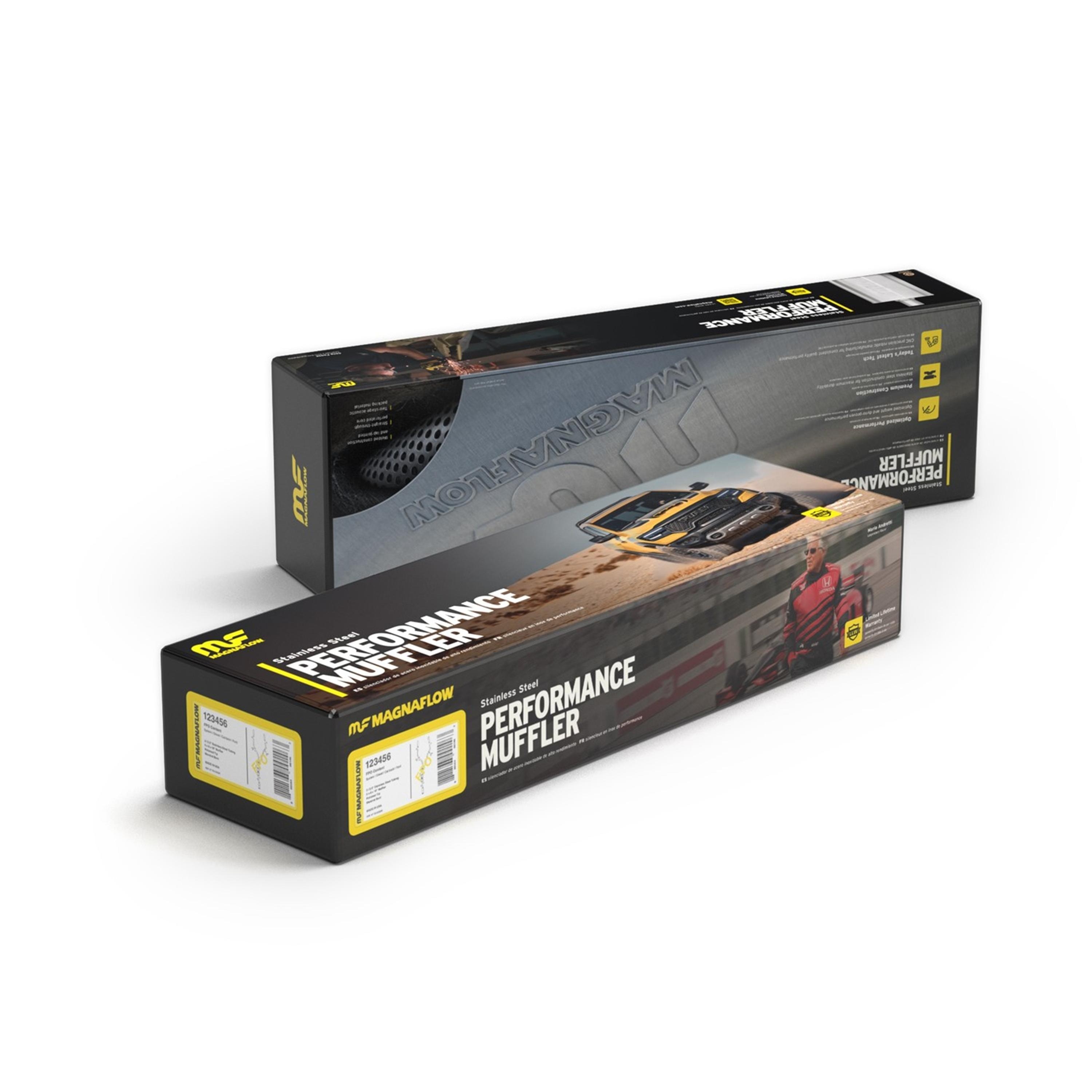 MagnaFlow Exhaust Products Oval Dual Exhaust Muffler 11386 | AutoZone