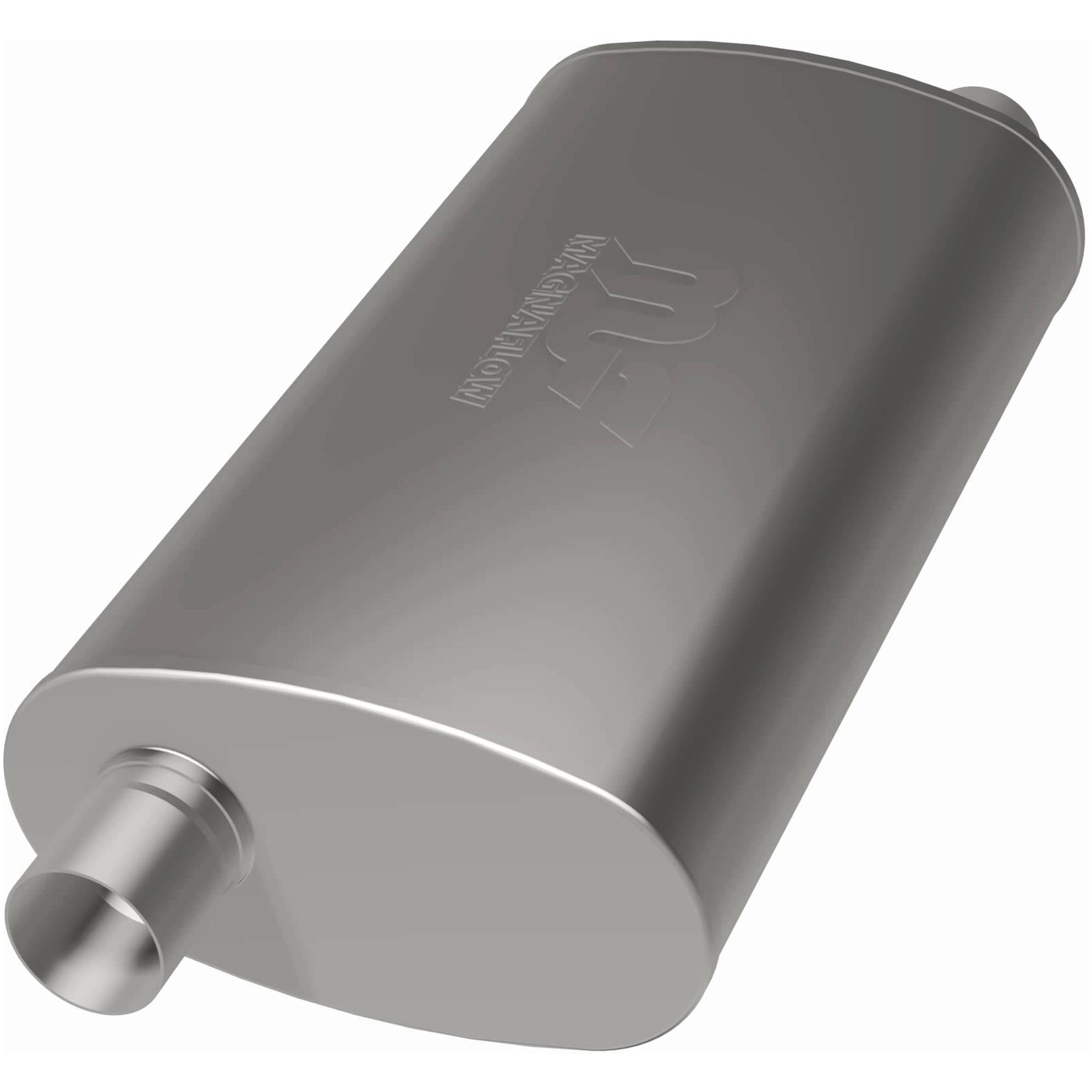 MagnaFlow Offset 2in Inlet Offset 2in Outlet 4in x 14in Oval XL