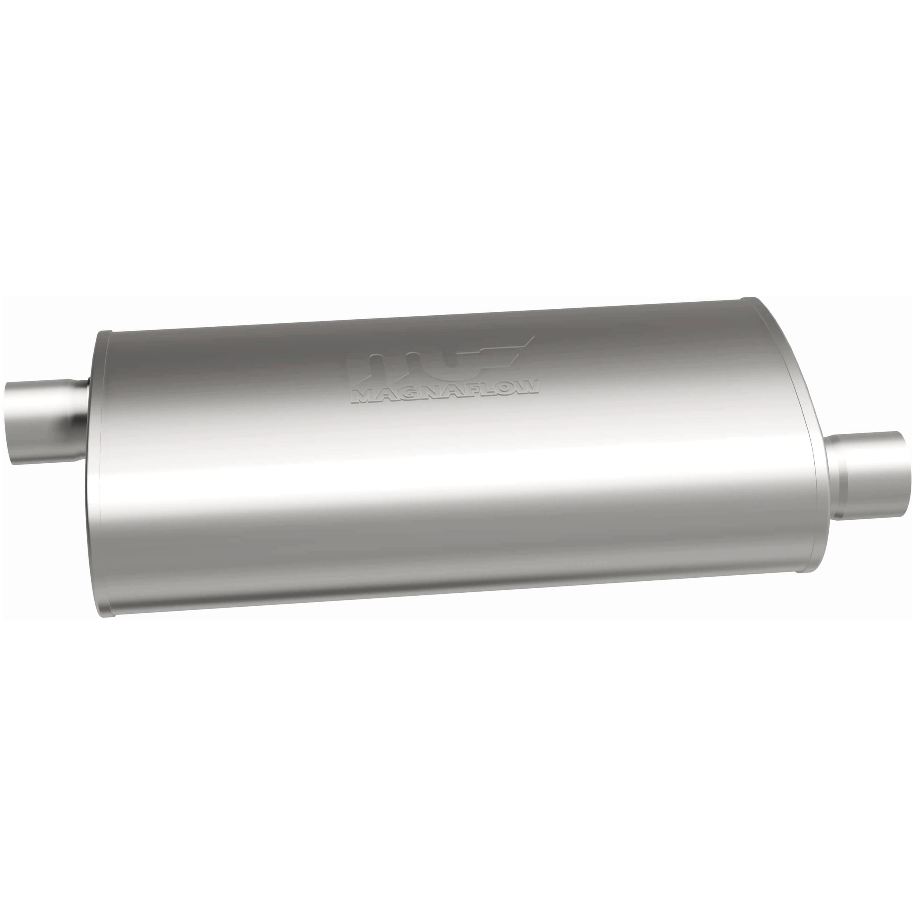 MagnaFlow Offset 2.25in Inlet Offset 2.25in Outlet 4in x 14in Oval