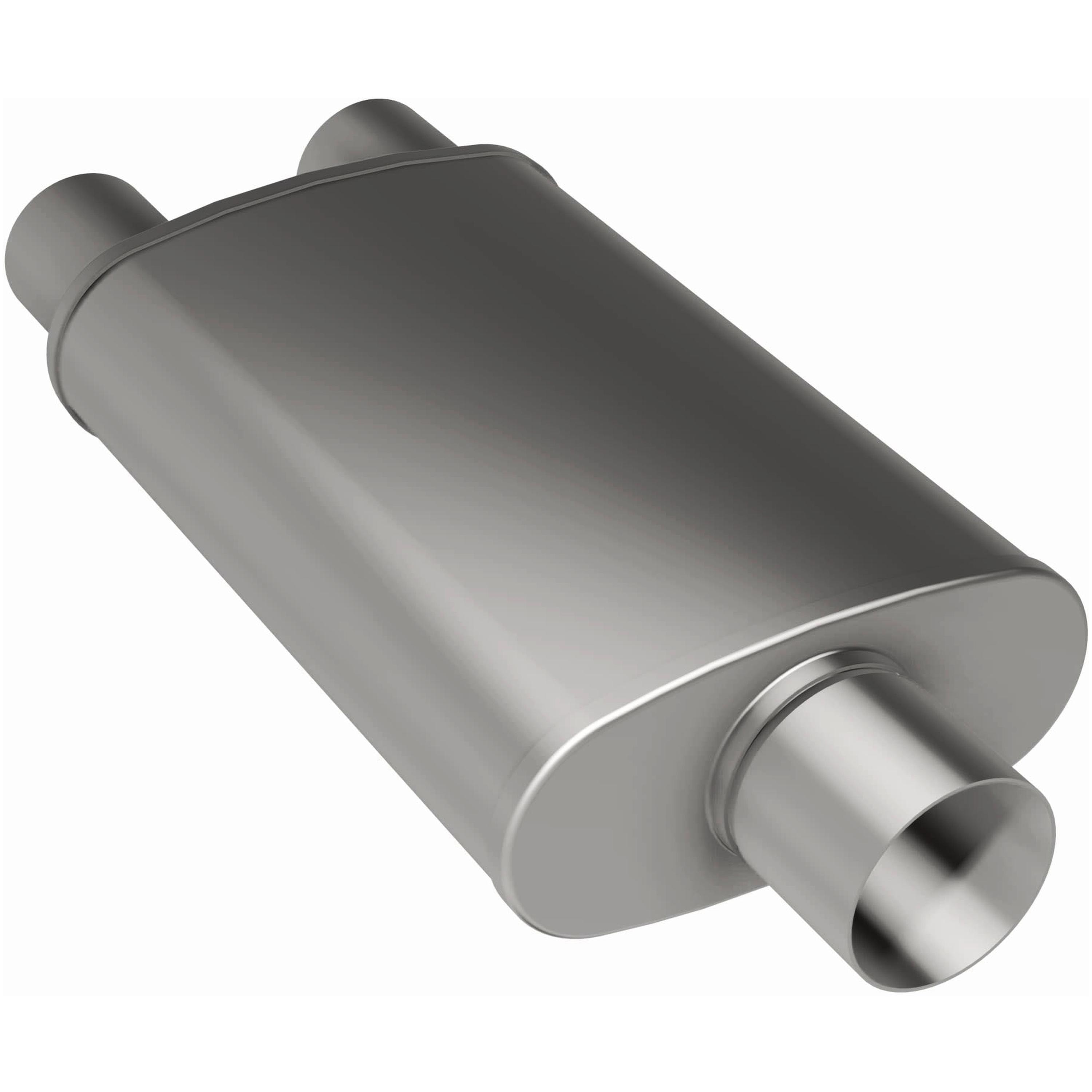 Universal Turbine Exhaust Muffler Resonator 304 Stainless Steel 2.5 Inch Inlet 2.5 Inch Outlet P 1436400 - View #14