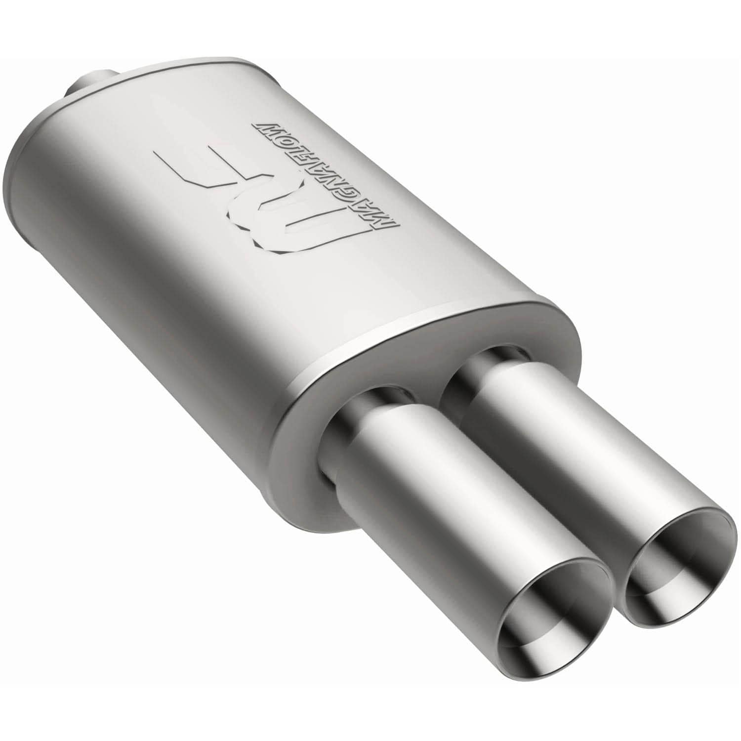 MagnaFlow Exhaust Products Oval Center Dual Exhaust Muffler 14815
