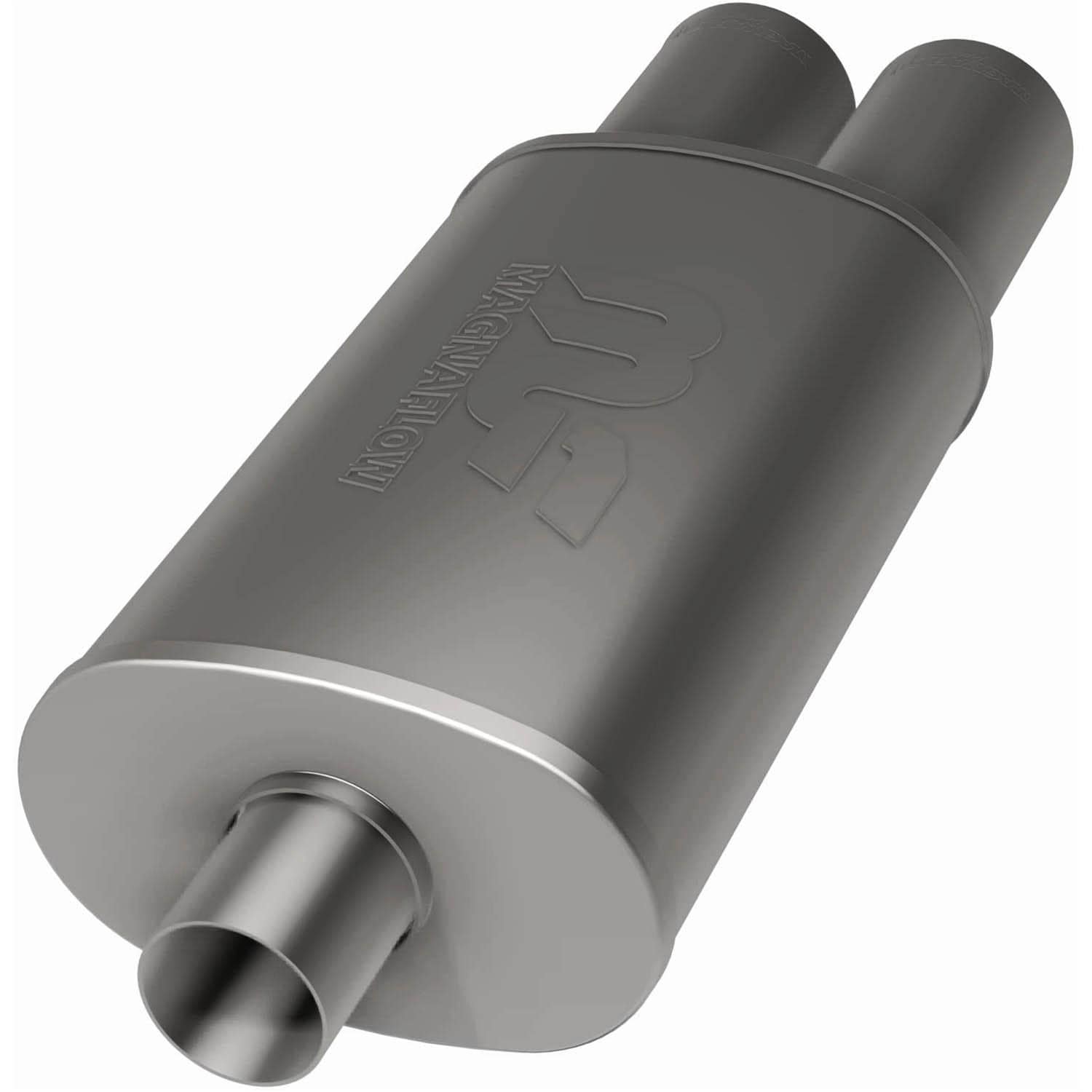 MagnaFlow Exhaust Products Oval Center Dual Exhaust Muffler 14816 ...