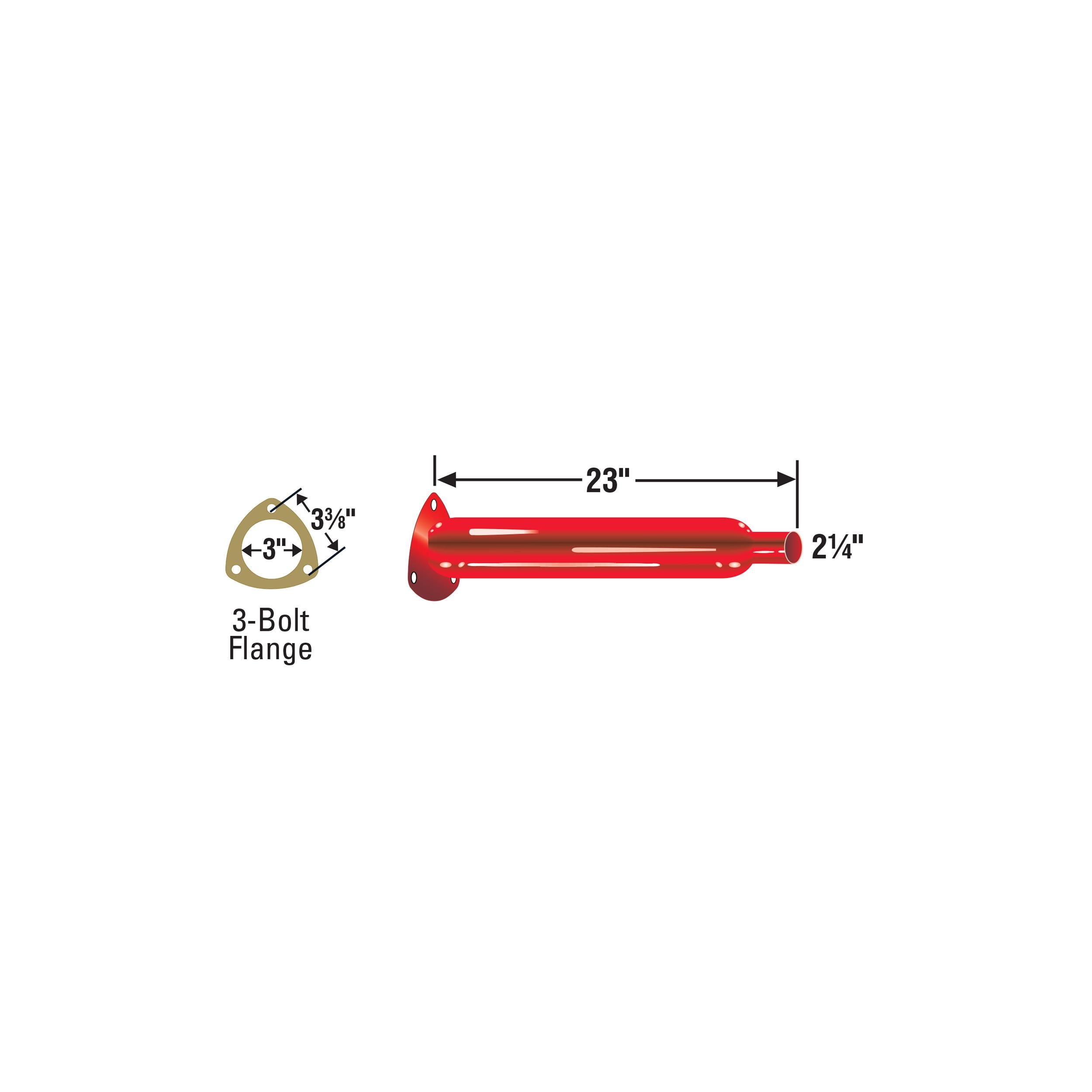 Cherry Bomb Exhaust Muffler 87556CB | AutoZone