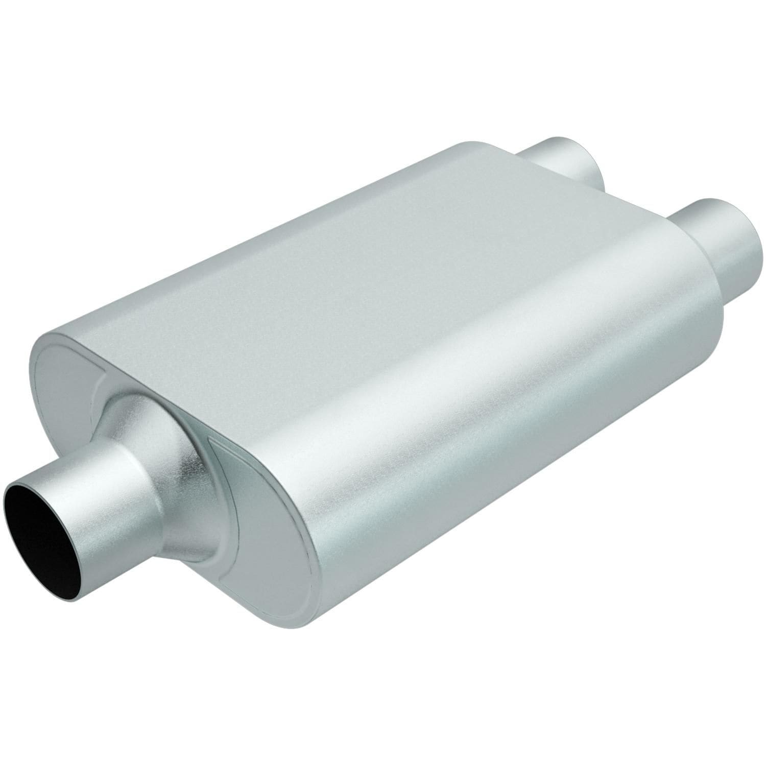Rumble Exhaust 2 1/2in Center Inlet x 2 1/2in Dual Outlet Exhaust