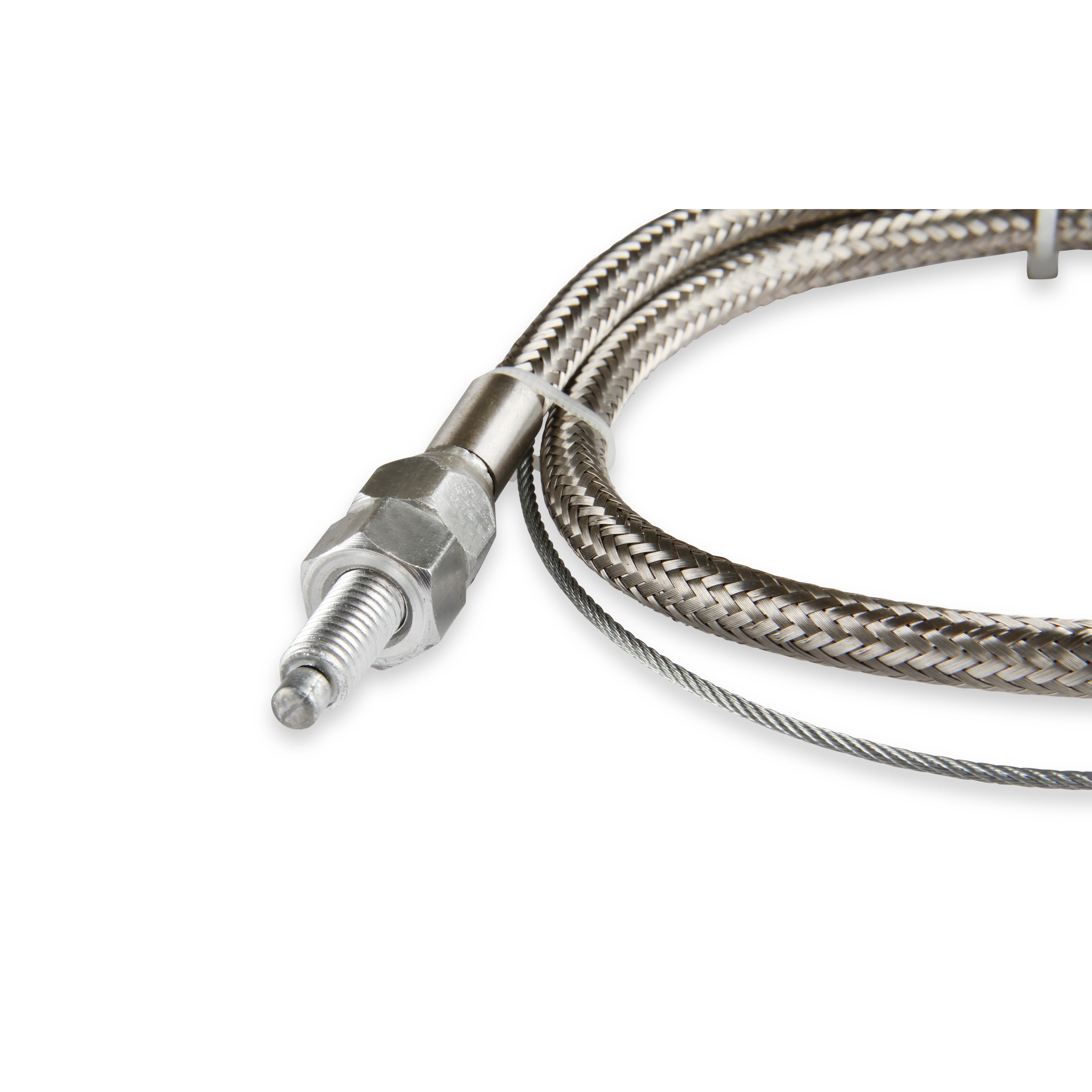 Mr. Gasket Steel Carburetor Throttle Braided Cable Kit | AutoZone