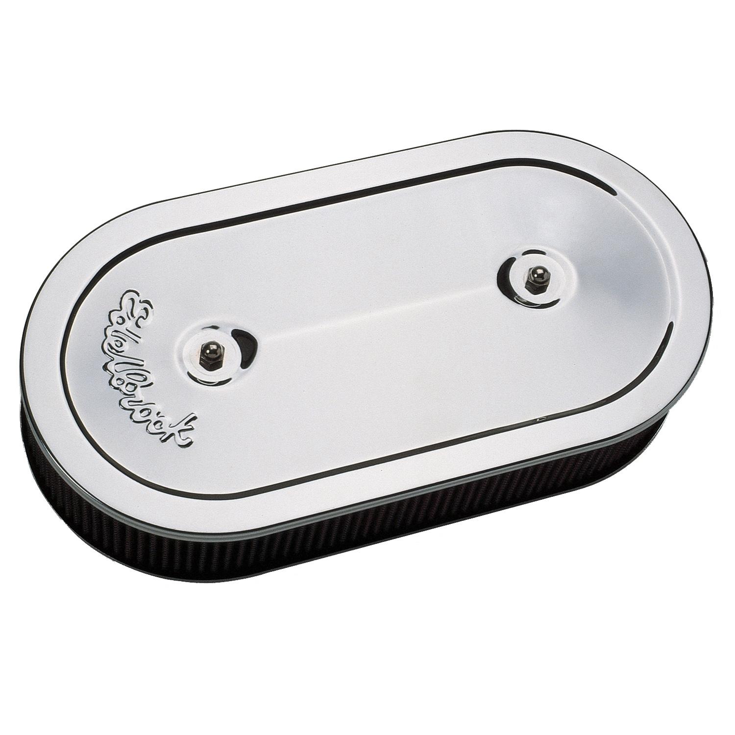 Edelbrock 2 1/2in Pro-Flo Oval Air Cleaner for Dual and Quad