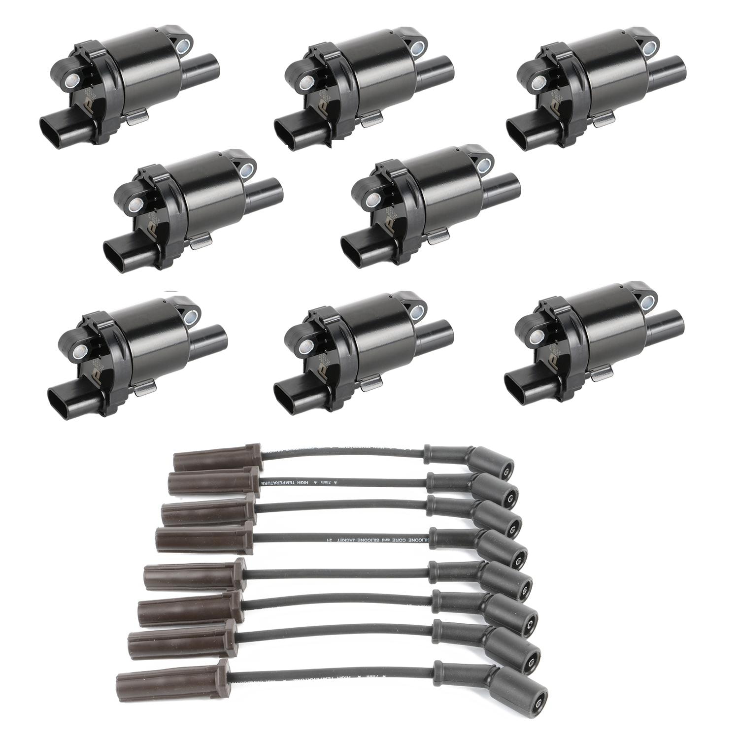 Duralast Direct Ignition Coil Kit C1819-8WS for Pontiac Trans Sport