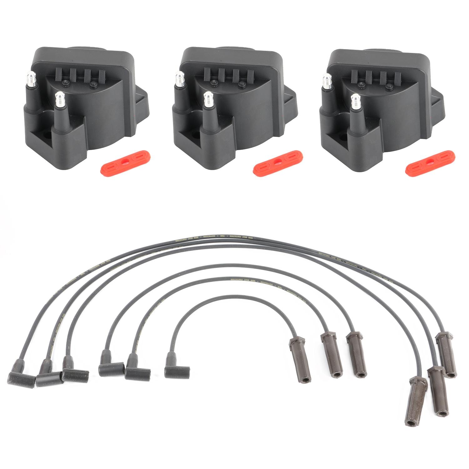 Duralast Direct Ignition Coil Kit C849-3WS for Dodge C-1
