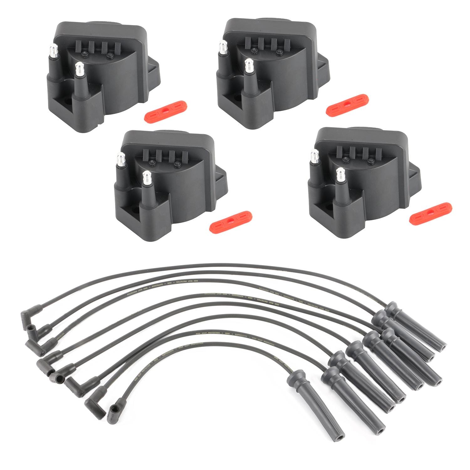 Duralast Direct Ignition Coil Kit C849-4WS for Dodge C-1