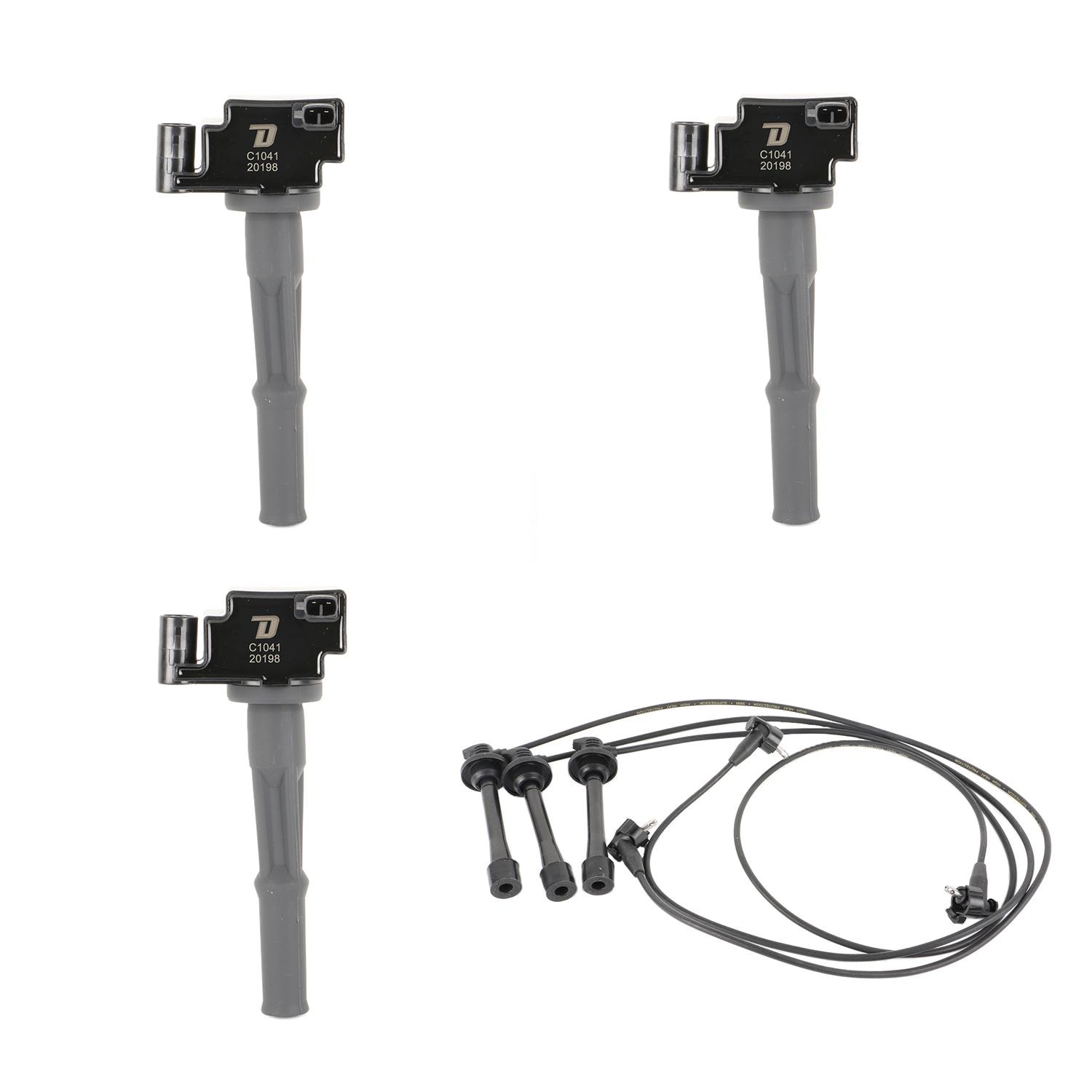 Duralast Multi Pack Ignition Coil MPTOY0002-3 for Dodge C-1