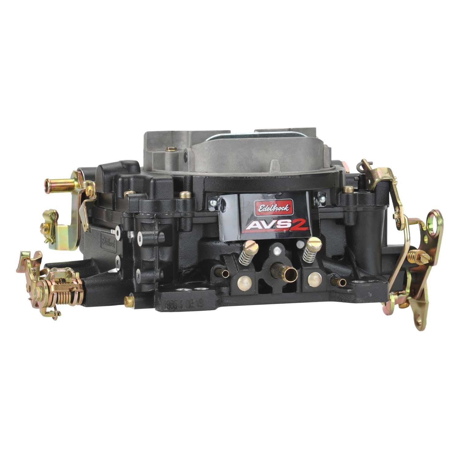 Edelbrock AVS2 Carburetor #19053 650 CFM With Manual Choke, Black