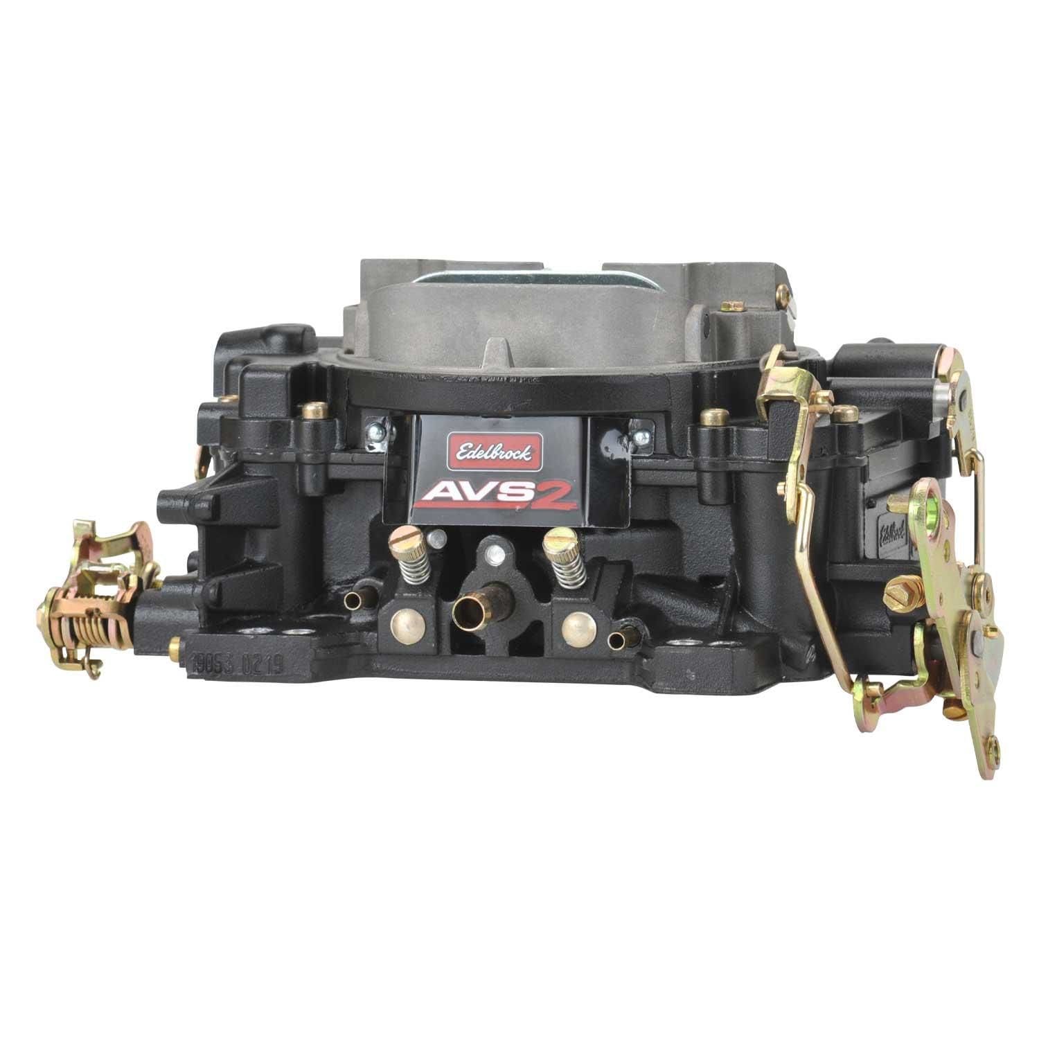 Edelbrock AVS2 Carburetor #19053 650 CFM With Manual Choke, Black