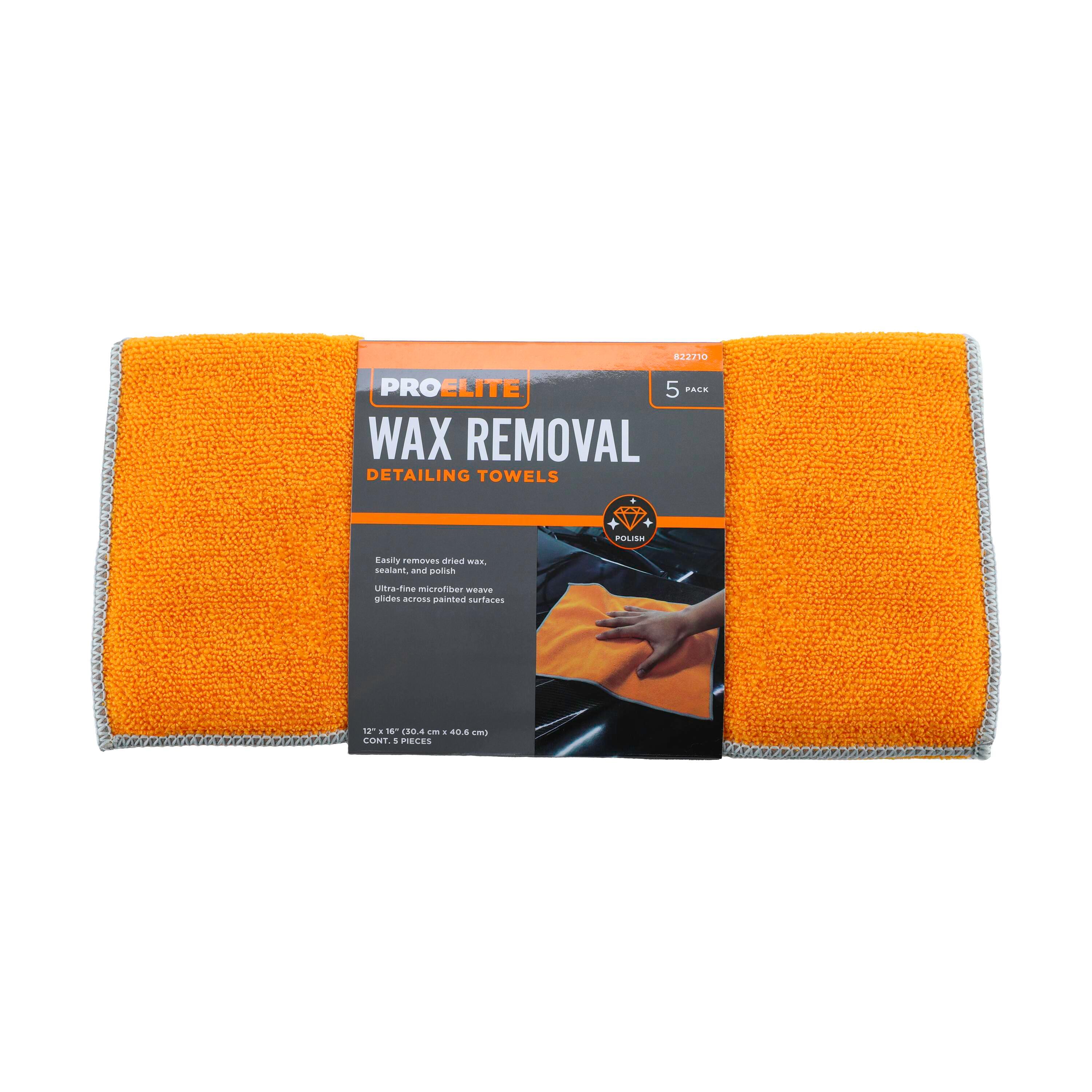 ProElite Microfiber Final Shine Towels 5 Piece | AutoZone