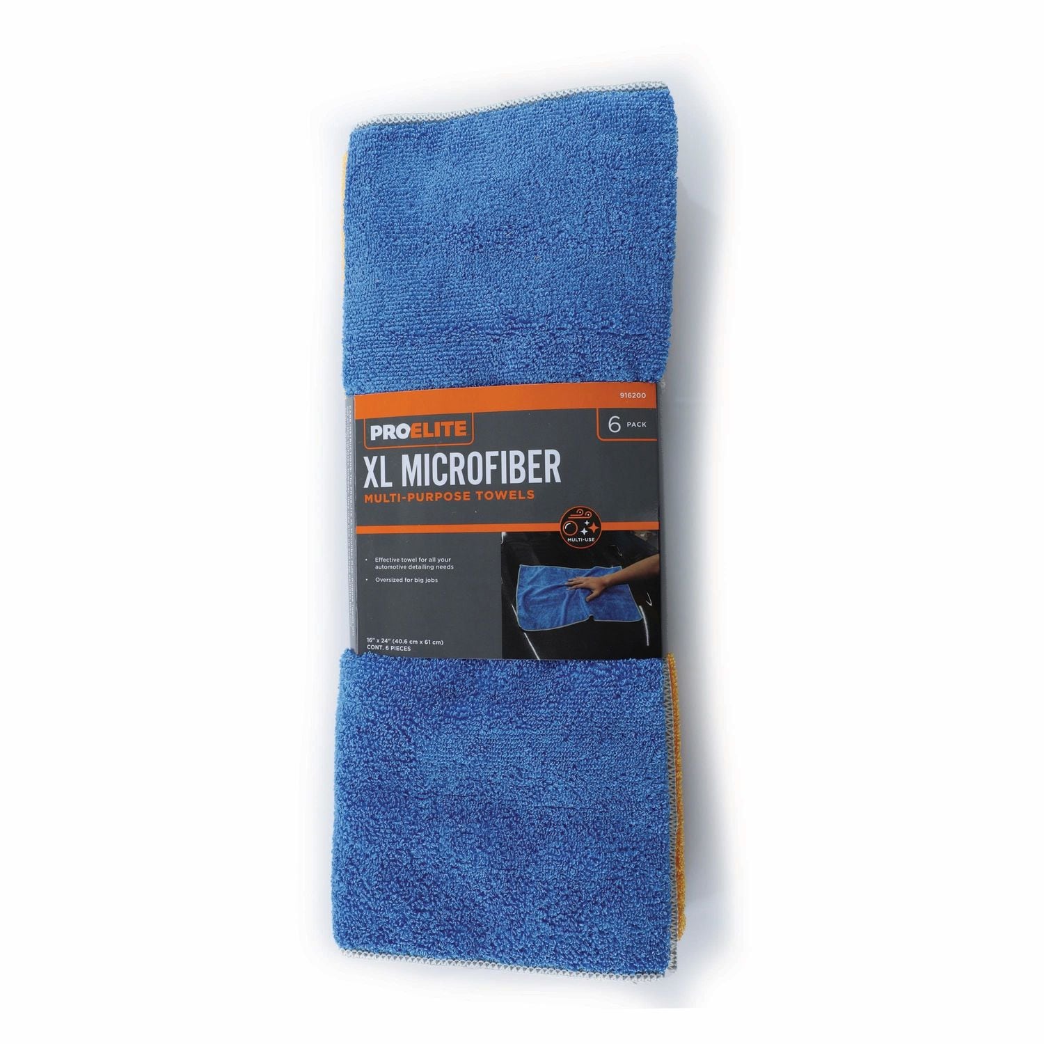 ProElite Deluxe Multi-Purpose Microfiber X-Large Towels 6 Pack