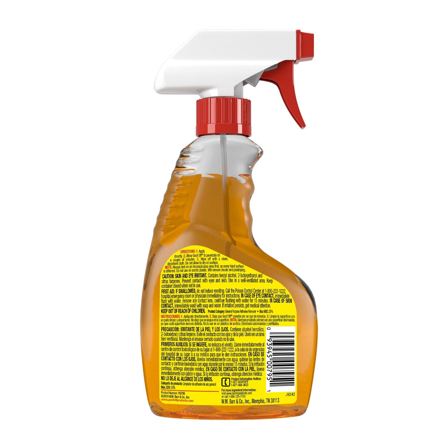 Goof-Off Adhesive Remover 12 oz | AutoZone