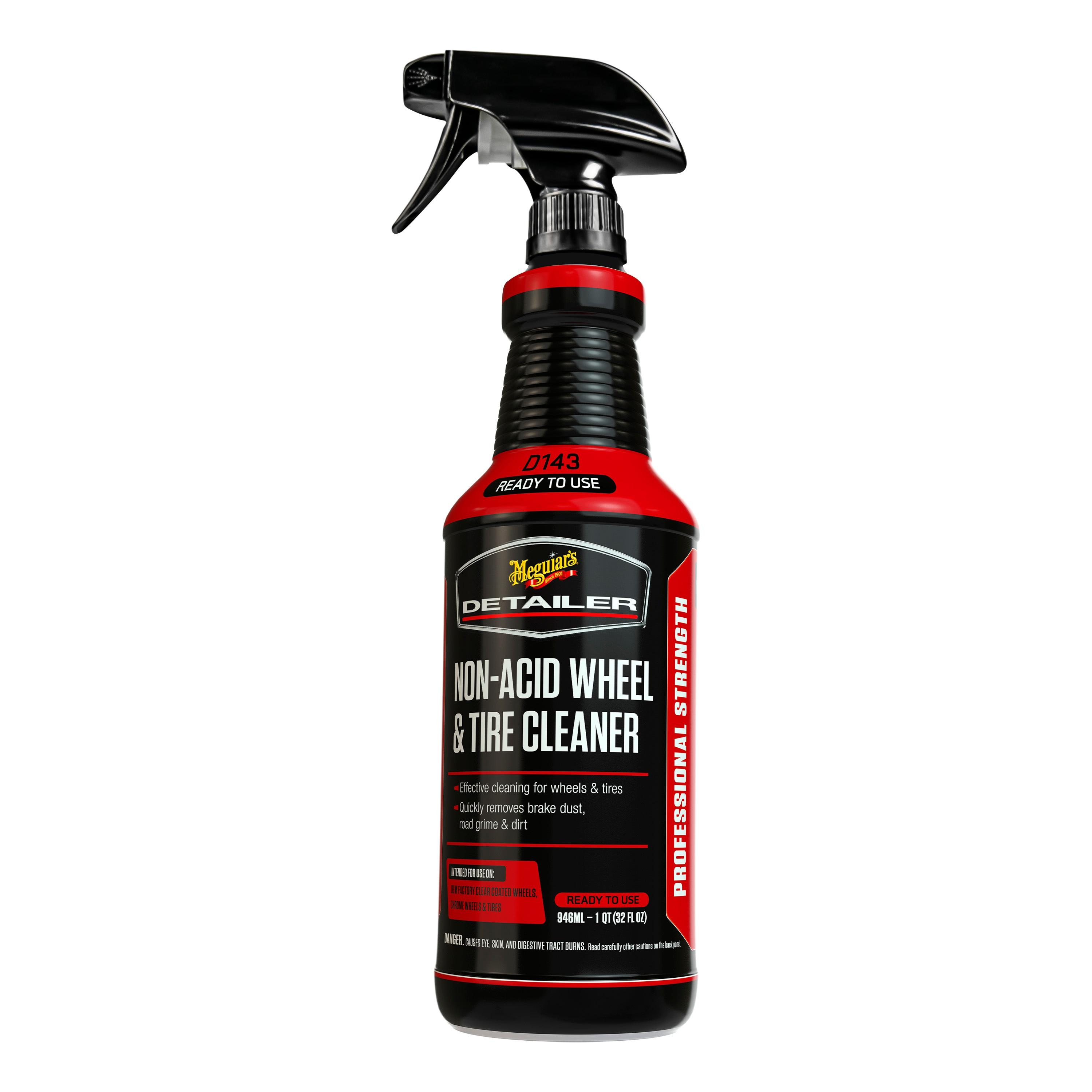 Meguiar's Non Acid Wheel and Tire Cleaner Spray 32oz | AutoZone